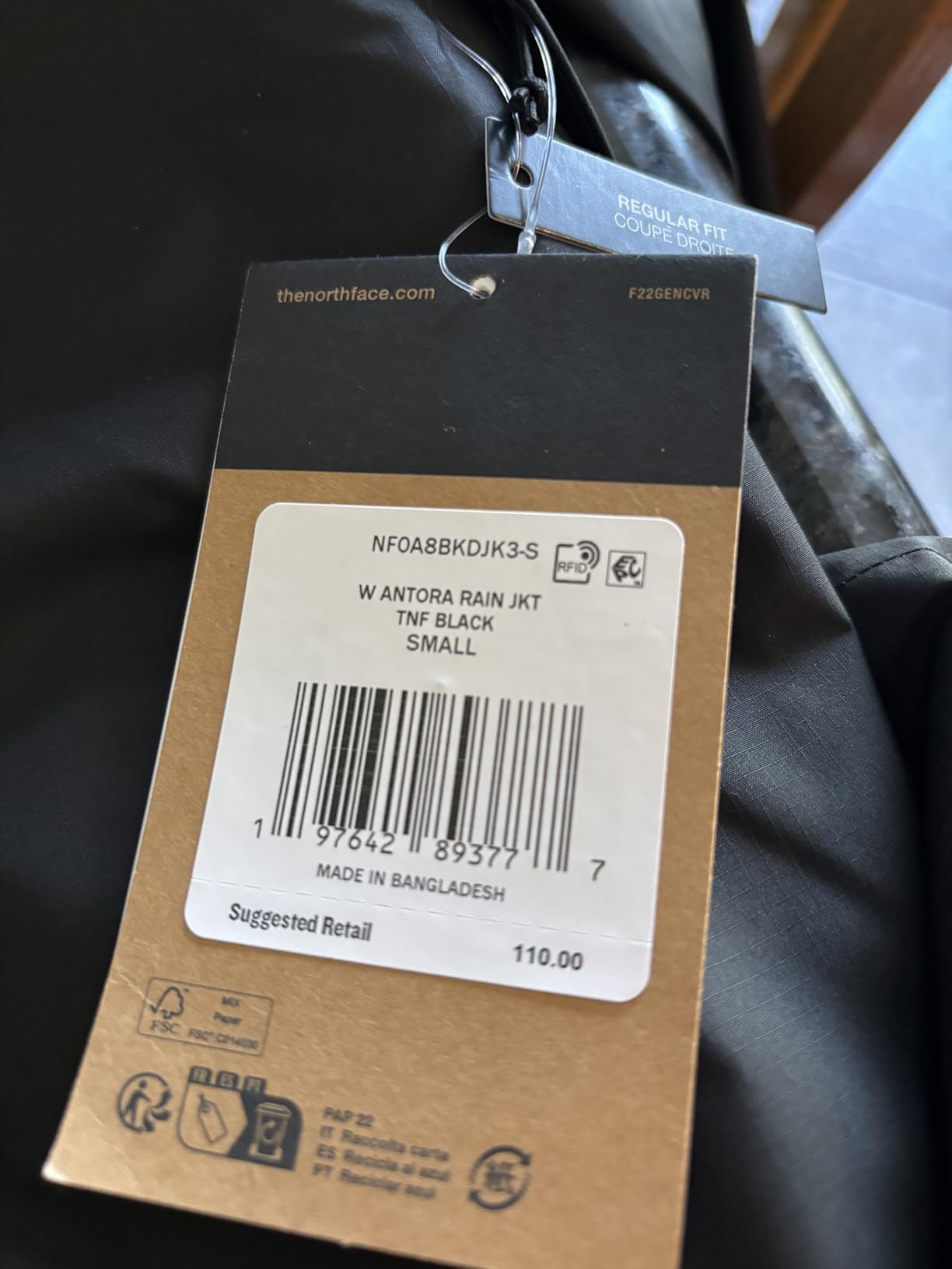 THE NORTH FACE Womens Antora Waterproof Breathable Rain Coat customer photo 1