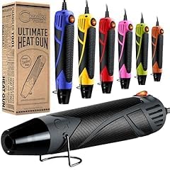 Heat Gun for Crafting, Mini Dual Temp Hot Air Gun Tool for Epoxy Resin, Shrink Wrapping, Vinyl Wrap, Embossing, Electronics, Candle Making, Sublimation, Phone Repair & DIY customer photo 2