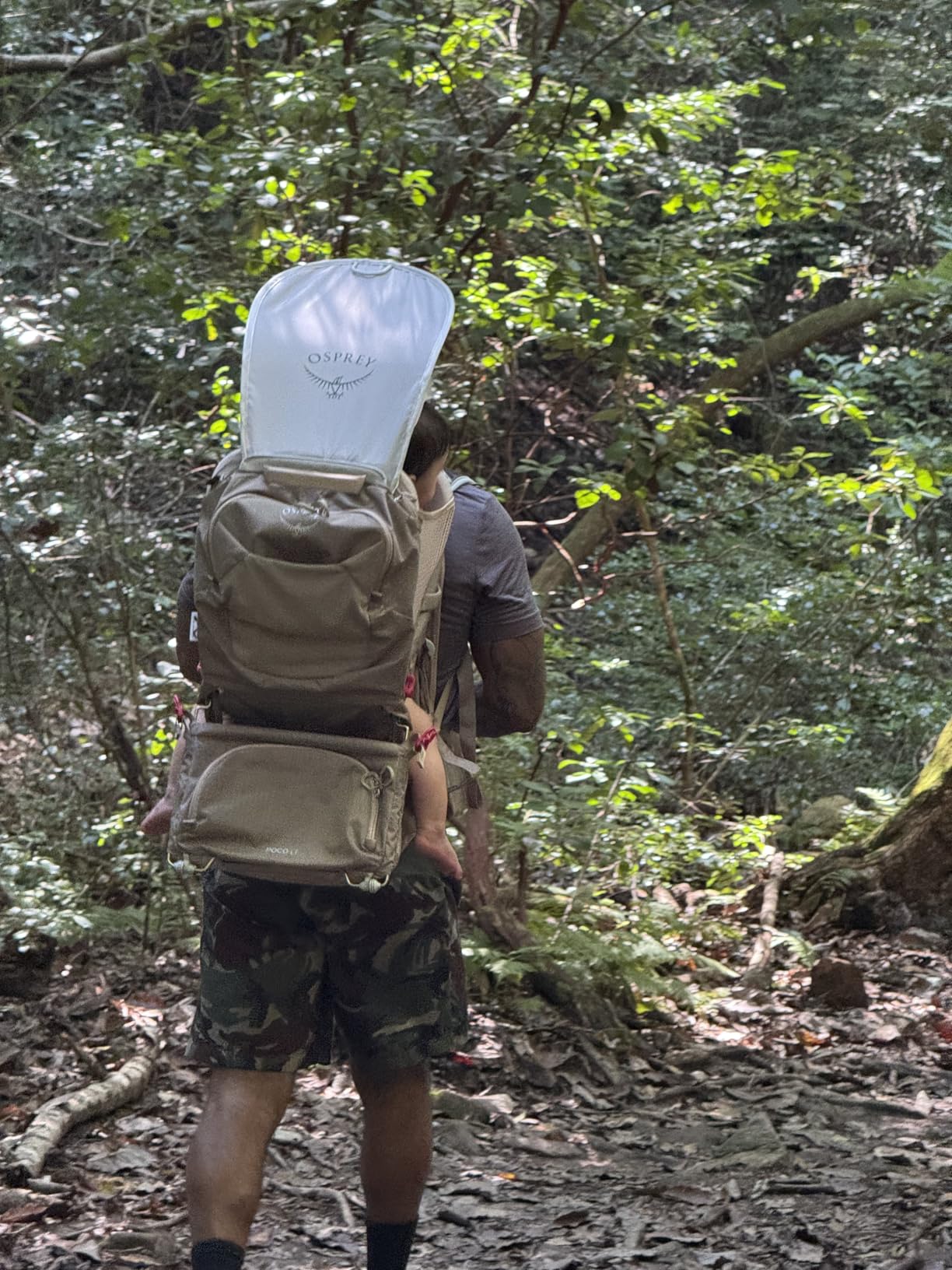 Osprey Poco LT Lightweight Child Carrier Backpack - Compact, Travel-Ready Kid Carrier with Sunshade and Adjustable Fit - Lightweight, Comfortable Hiking Carrier for Toddlers customer photo 2