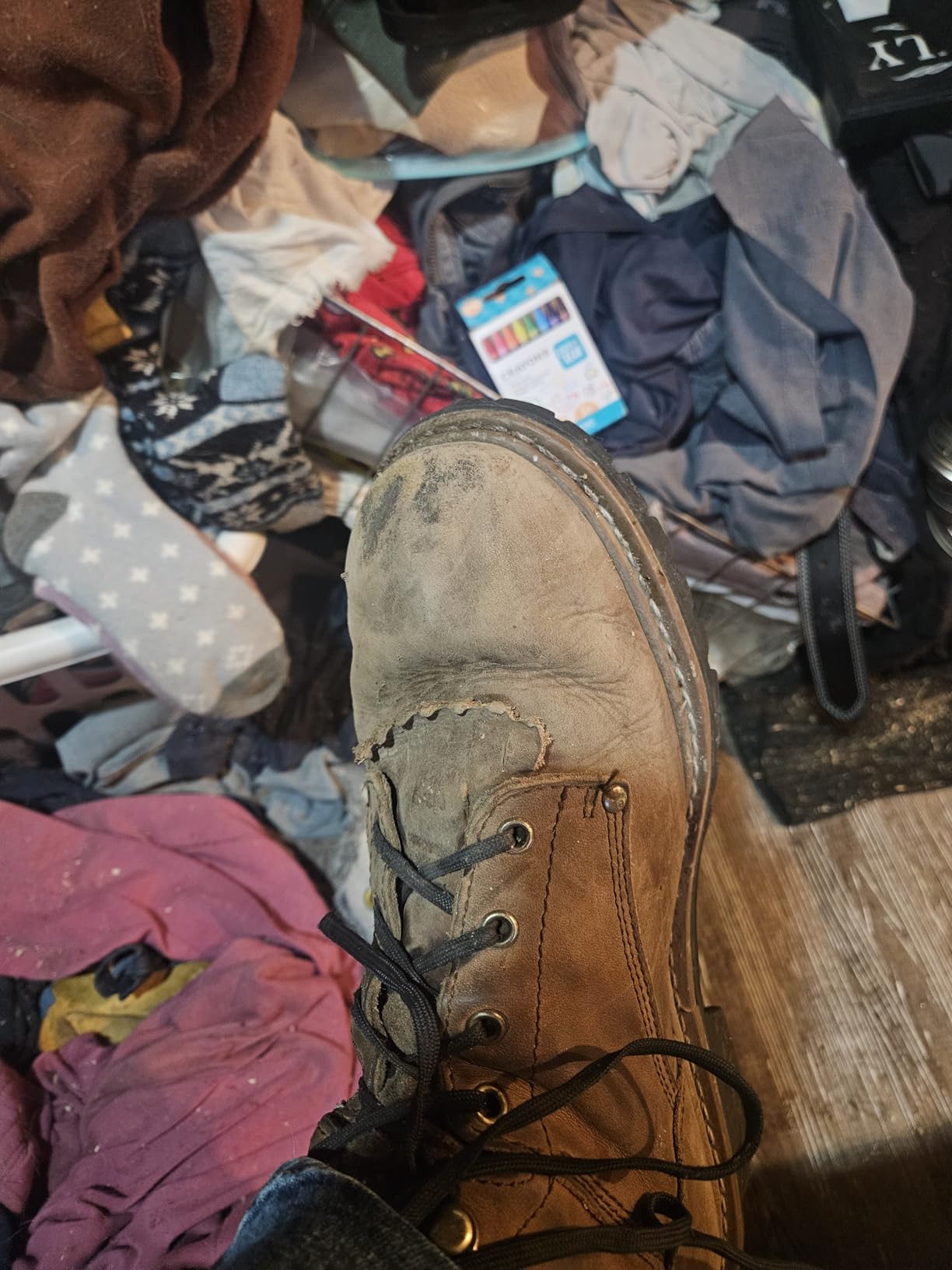 Guide Gear Men's Sawtooth 2.0 Logger Work Boots, Leather Uppers, Rubber Sole Shoes customer photo 1