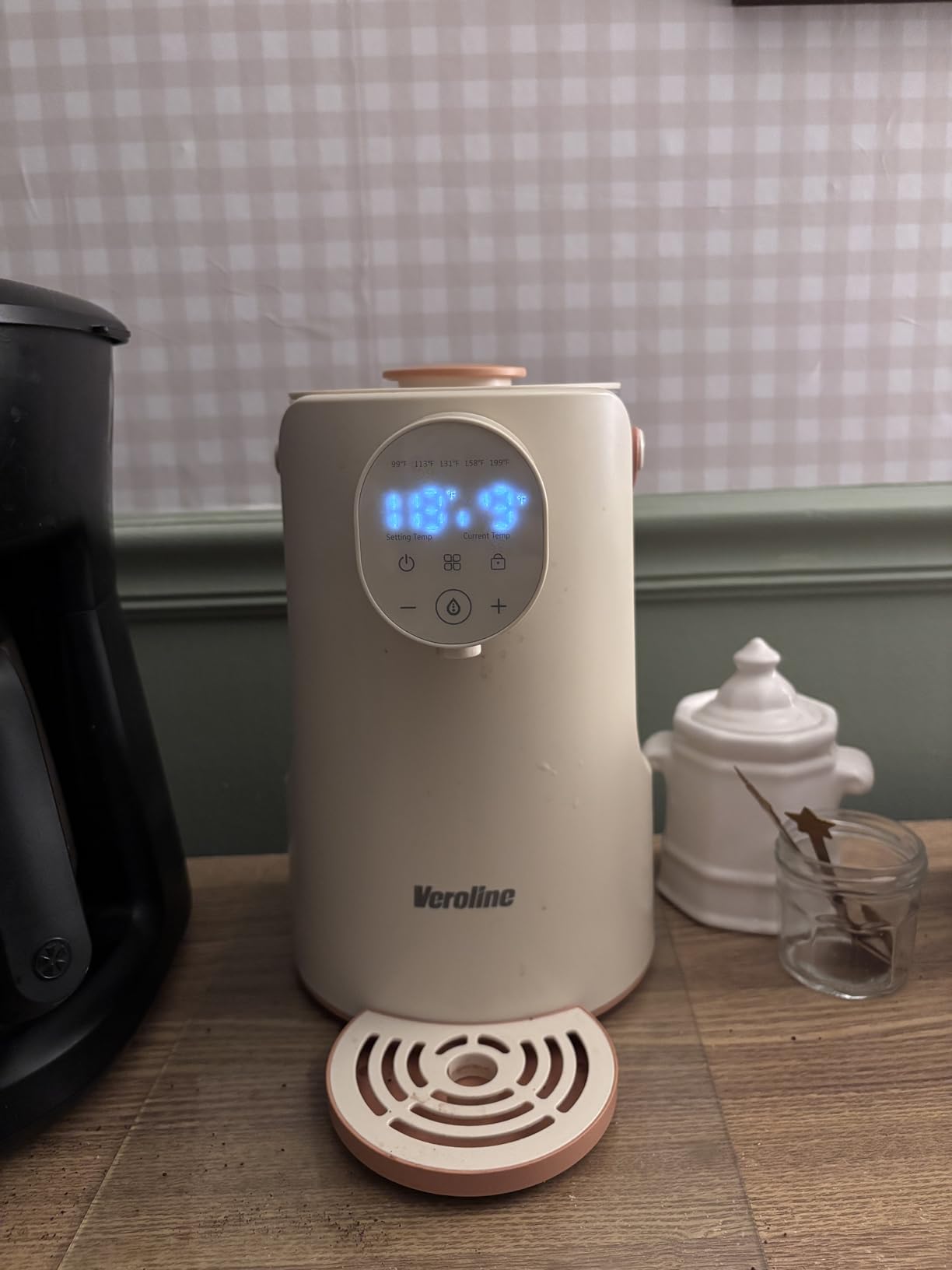 2L Baby Formula Dispenser, Baby Bottle Warmer with Night Light customer photo 1