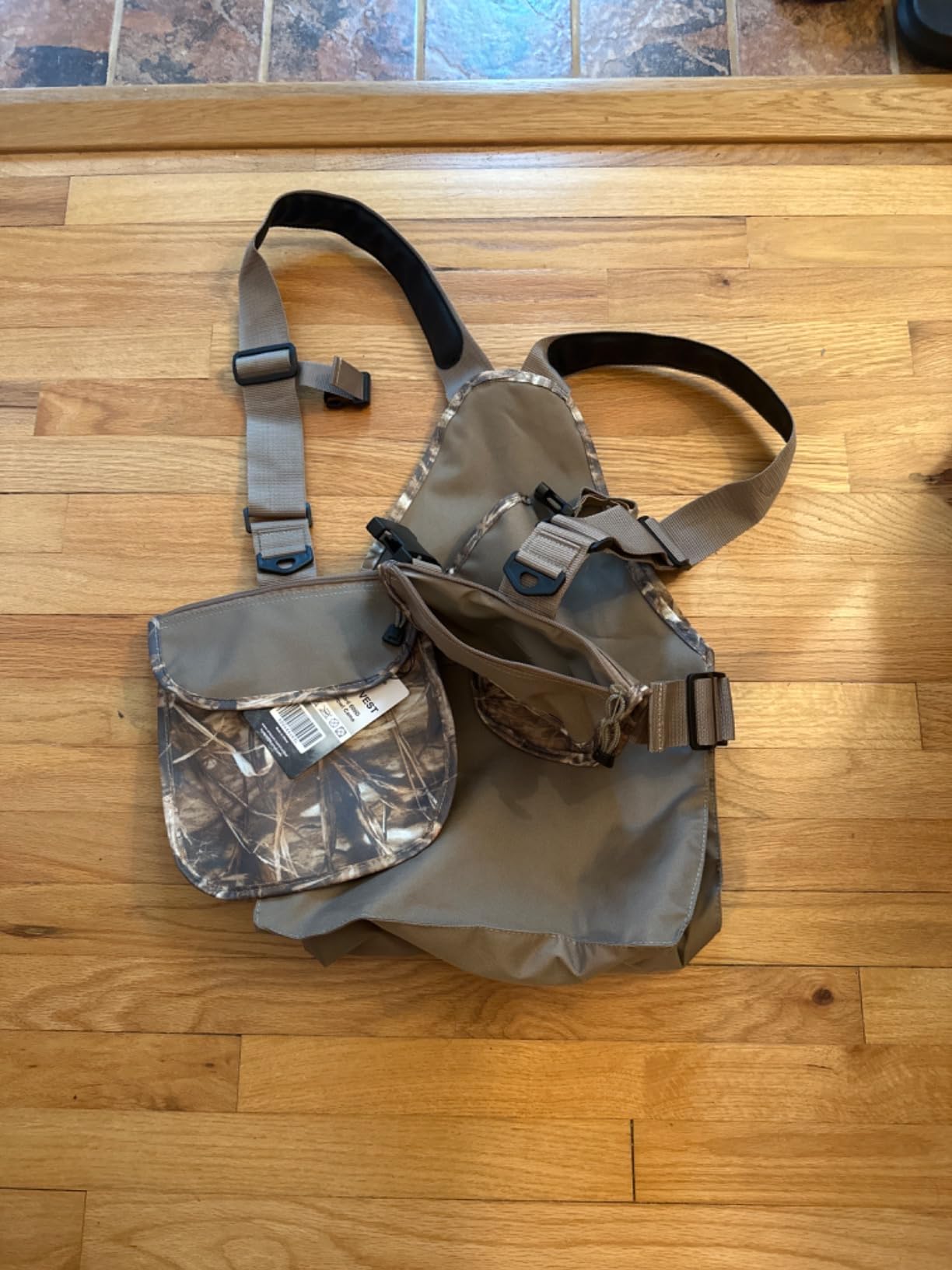 HUNTPAL Upland Bird Hunting Vest Tactical Vest Backpack with Game Pouch | Camo, Multiple Pockets, Chest Strap, Waist Belt, One Size Fit All customer photo 1