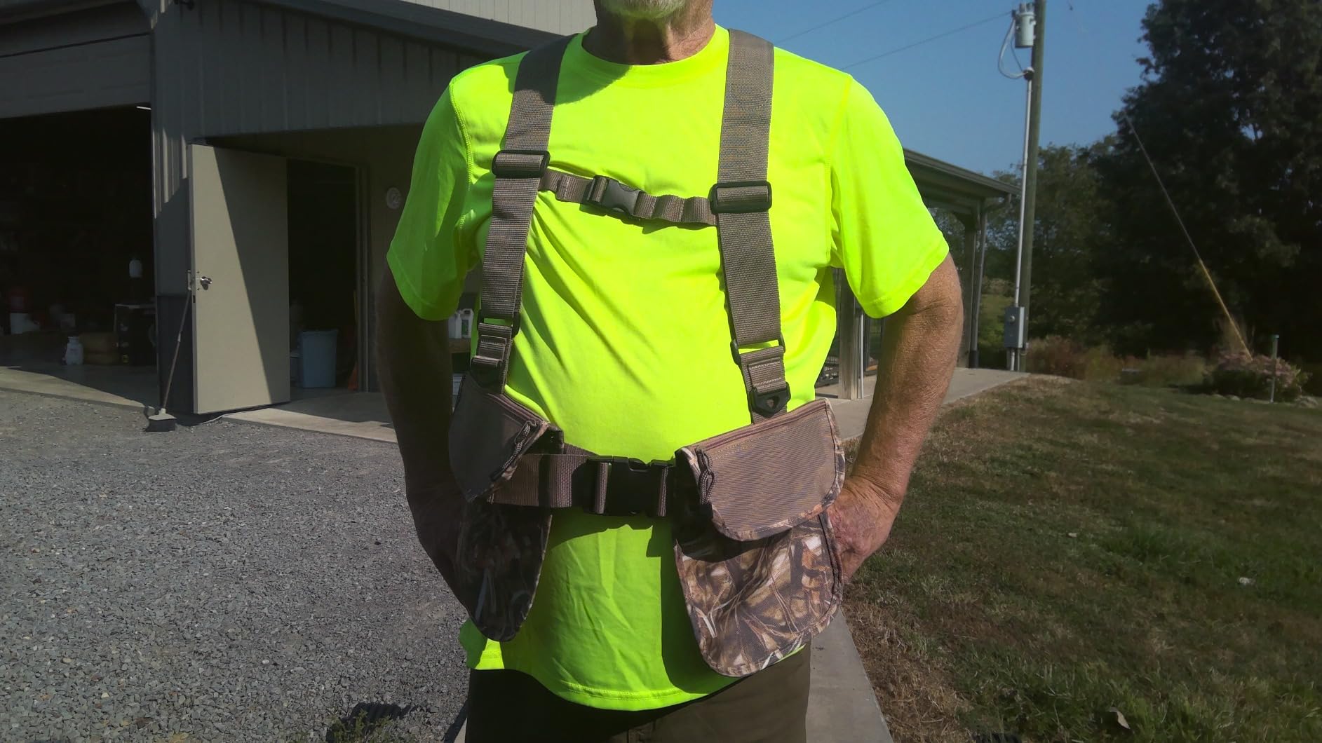 HUNTPAL Upland Bird Hunting Vest Tactical Vest Backpack with Game Pouch | Camo, Multiple Pockets, Chest Strap, Waist Belt, One Size Fit All customer photo 2