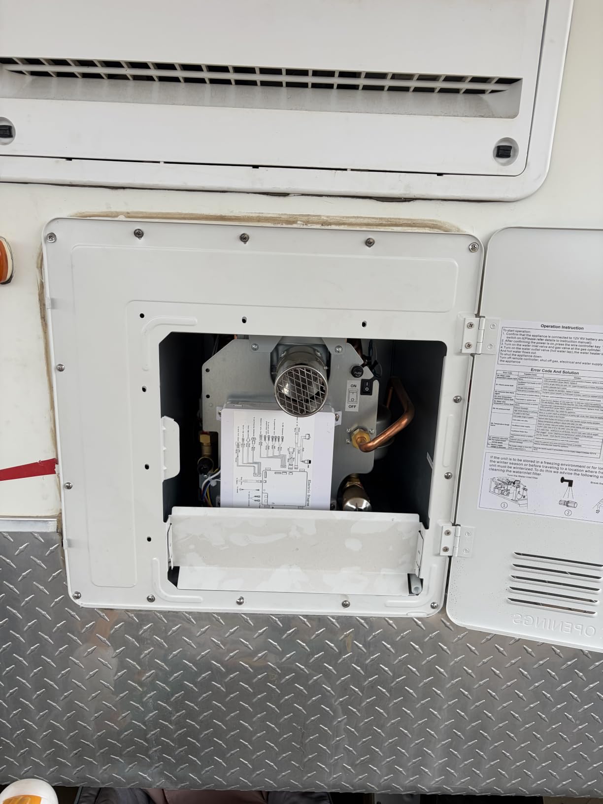Ranein RV Tankless Water Heater, 65,000 BTU, 3.9 GPM, CSA, Model RA65EH customer photo 2