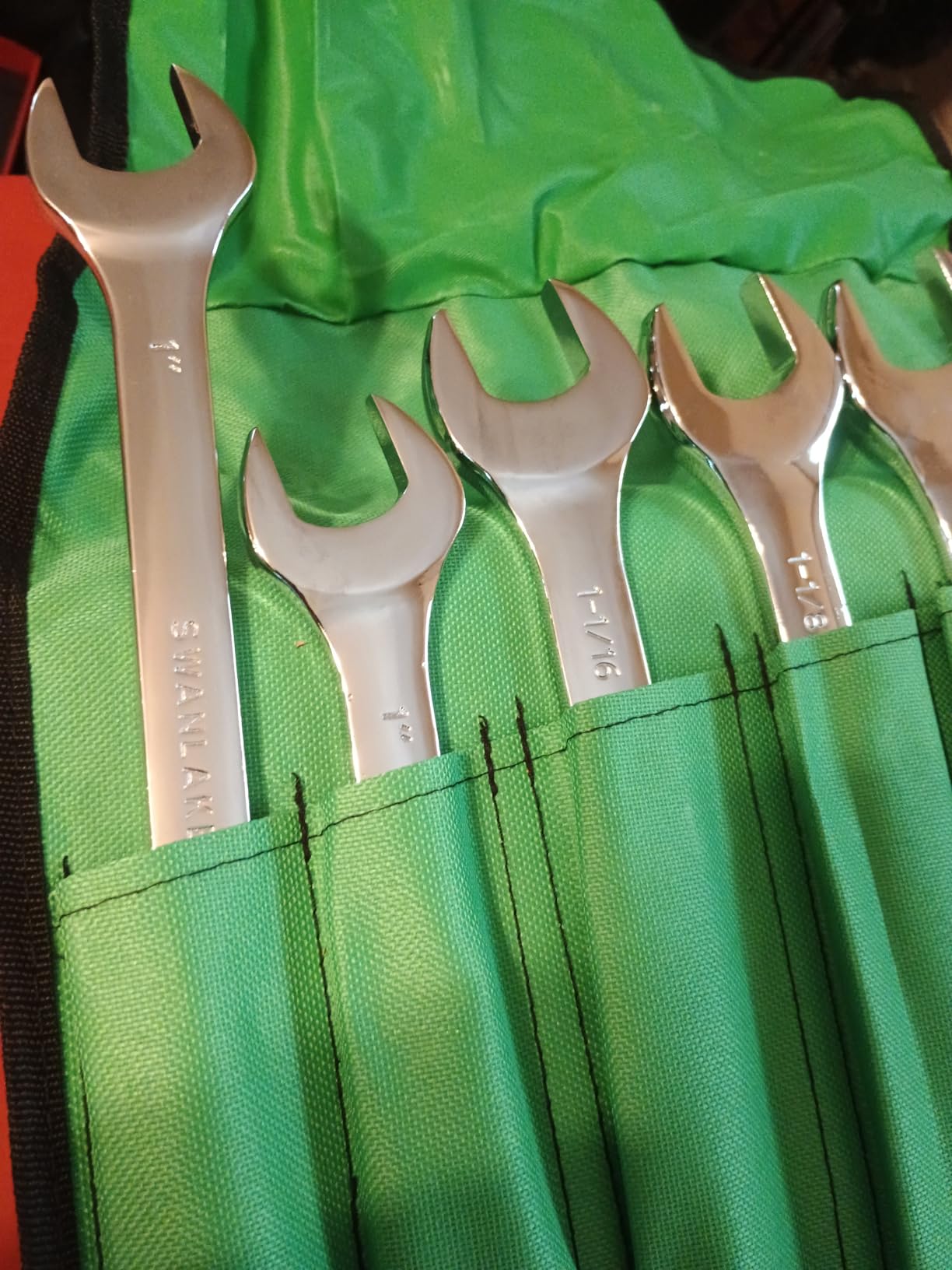 SAE Wrench Set, Large Wrench Set, 6-Piece 15/16