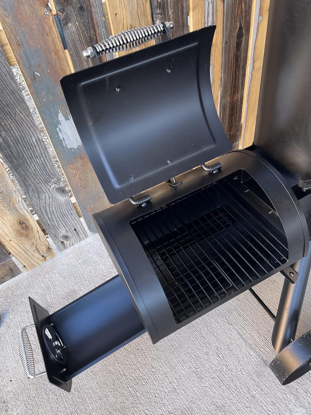 Captiva Designs Vertical Charcoal Smoker Grill Extra Large Barbecue Grill customer photo 2