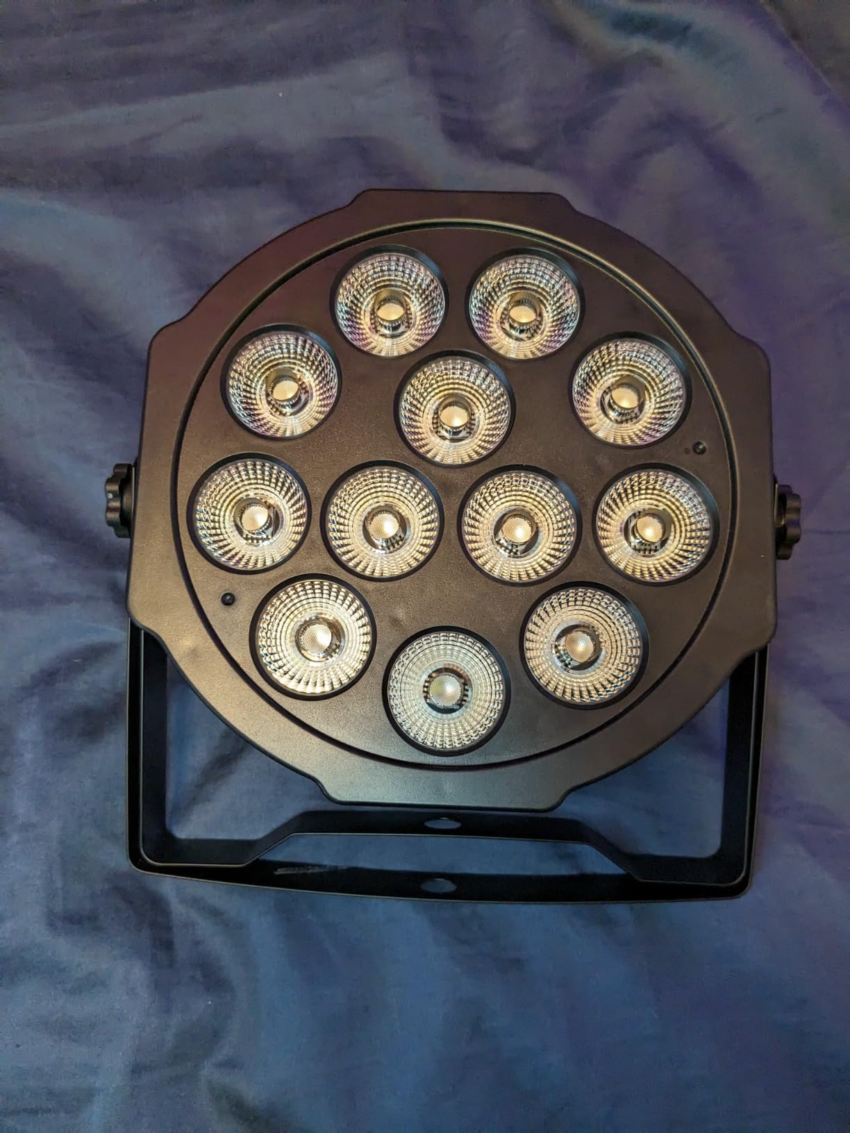 Rechargeable Par Lights Uplights RGBWA+UV 6-in-1 LED Battery Powered Stage Lights with Remote & DMX Control, Sound Activated for Festivals, Weddings, Bars, Churches, DJ customer photo 1