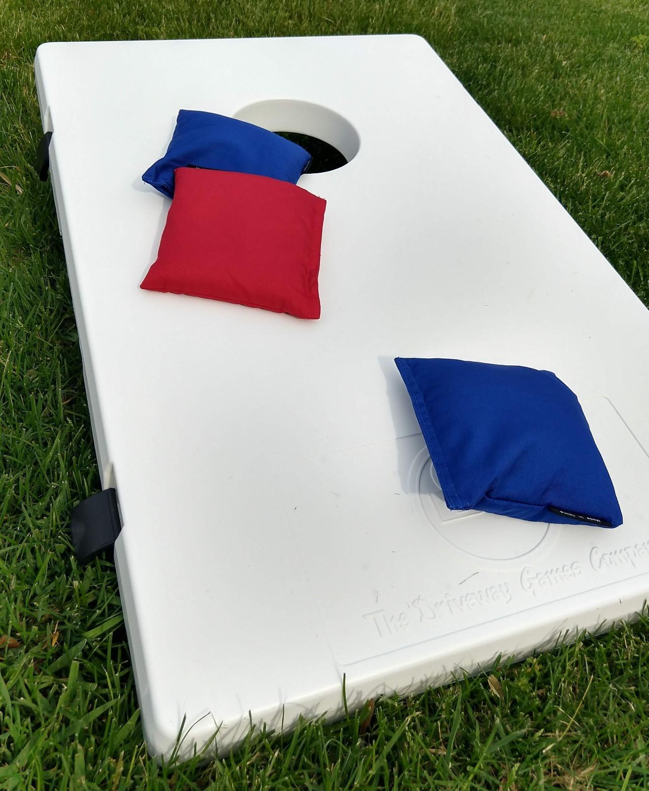 Driveway Games All Weather Corntoss Bean Bag Cornhole Yard Game Set for Indoor and Outdoor Use with 2 Target Boards and 8 Bean Bags customer photo 2