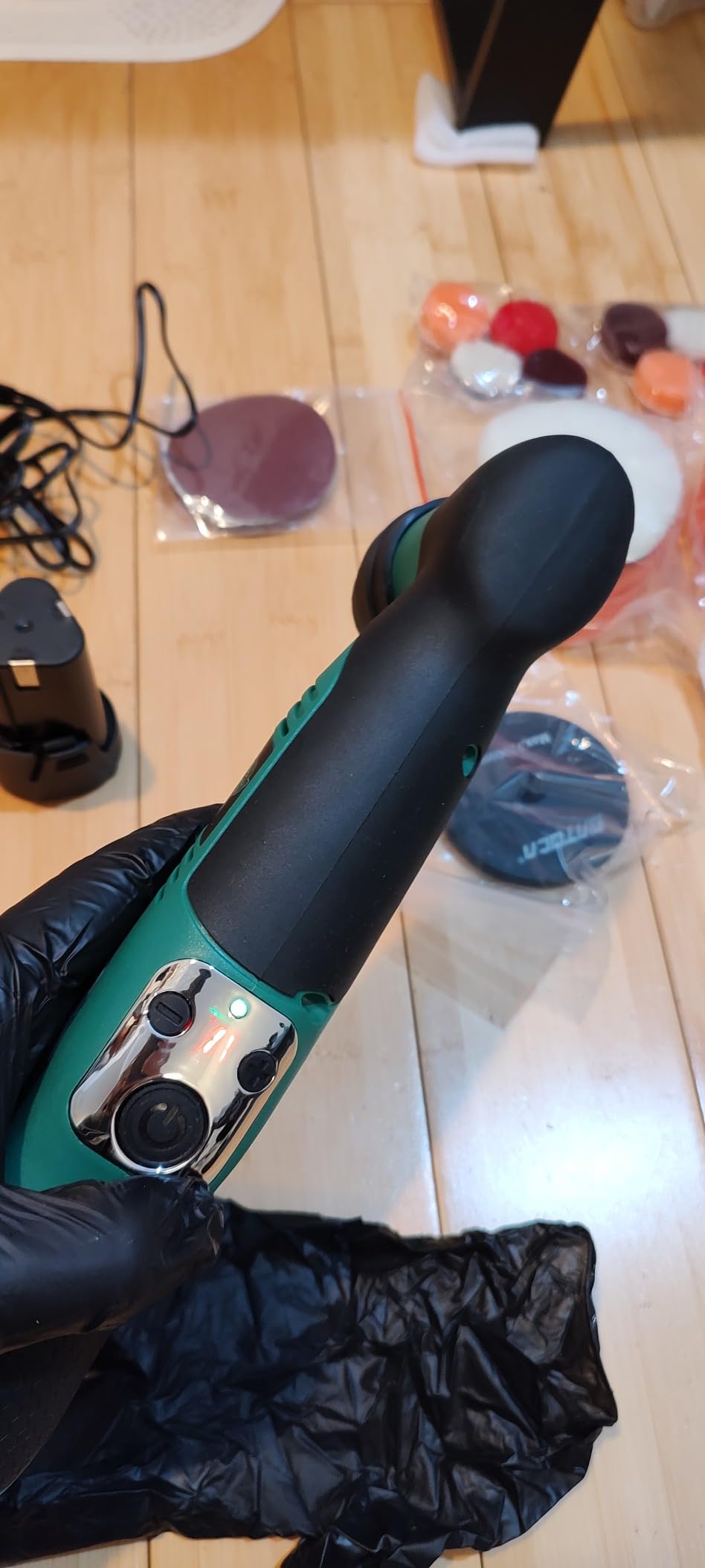 BATOCA S5 Cordless Mini Car Polisher Buffer Sander Rotary & Dual Action customer photo 2