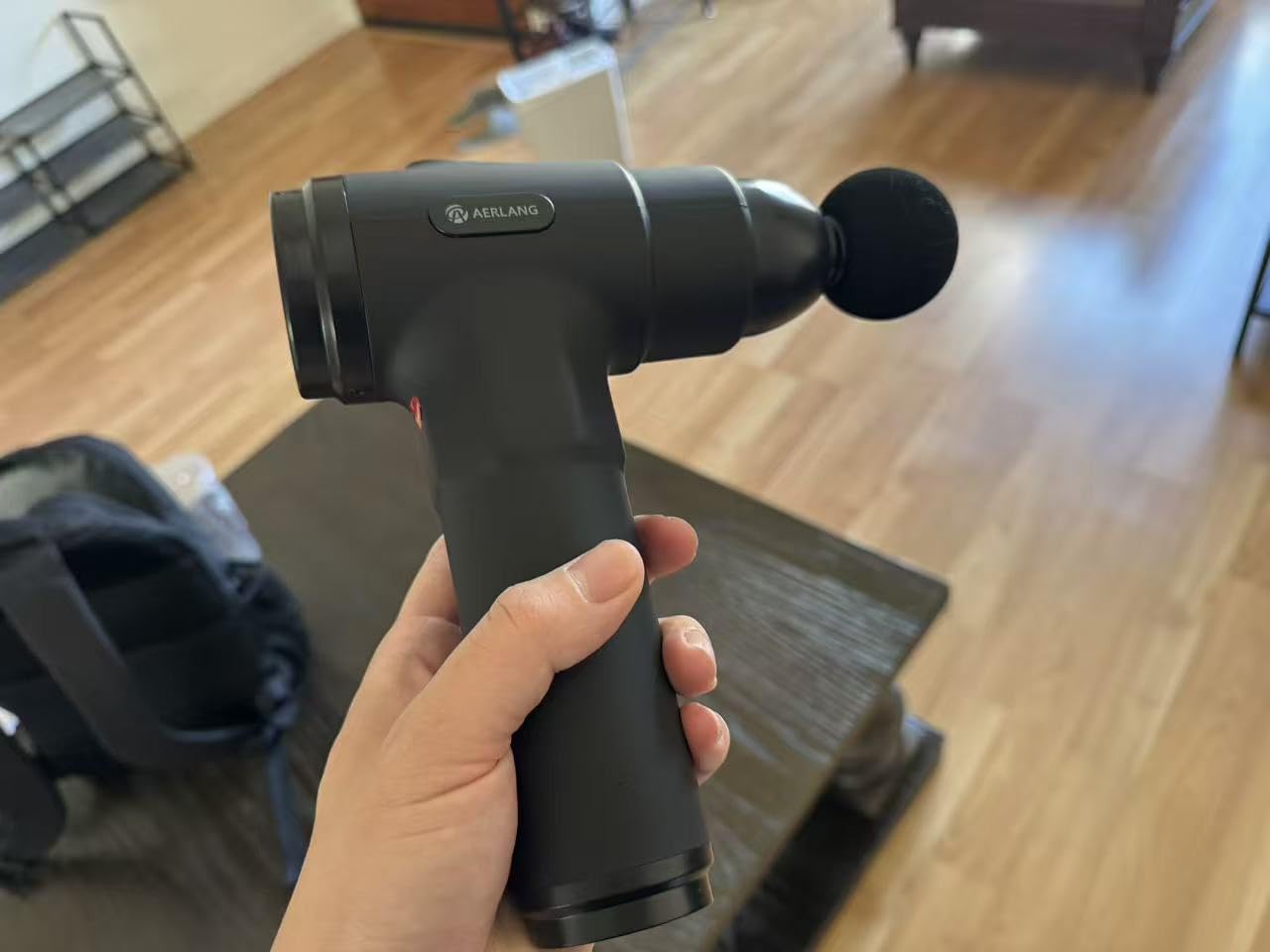 Massage Gun with Heat Massager Deep Tissue Muscle Massager Gifts for Men | Back Massager for Pain Relief Percussion Handheld Massager FSA Eligible HSA Birthday Gifts for Him Silent Carrying case customer photo 1