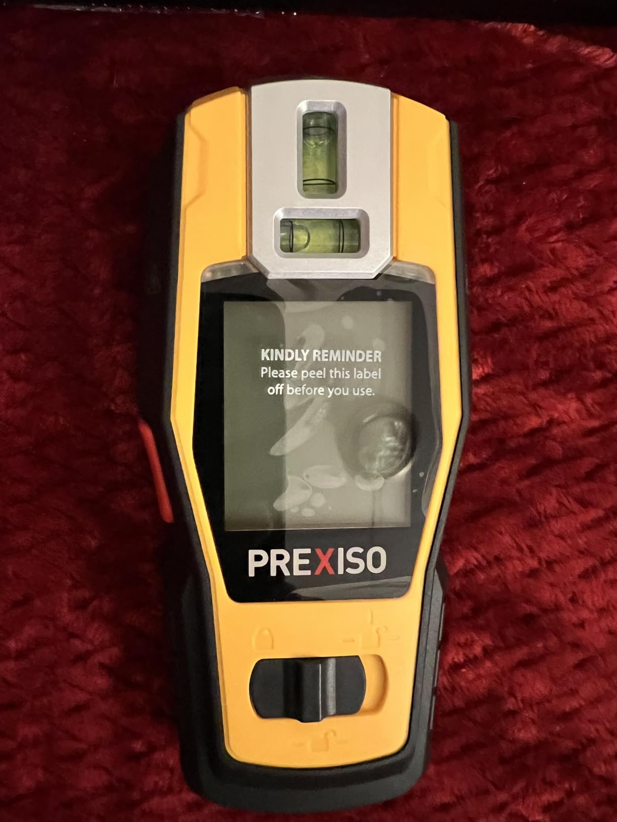 PREXISO 2-in-1 Stud Finder with Laser Level, Rechargeable Cross Line Laser customer photo 1
