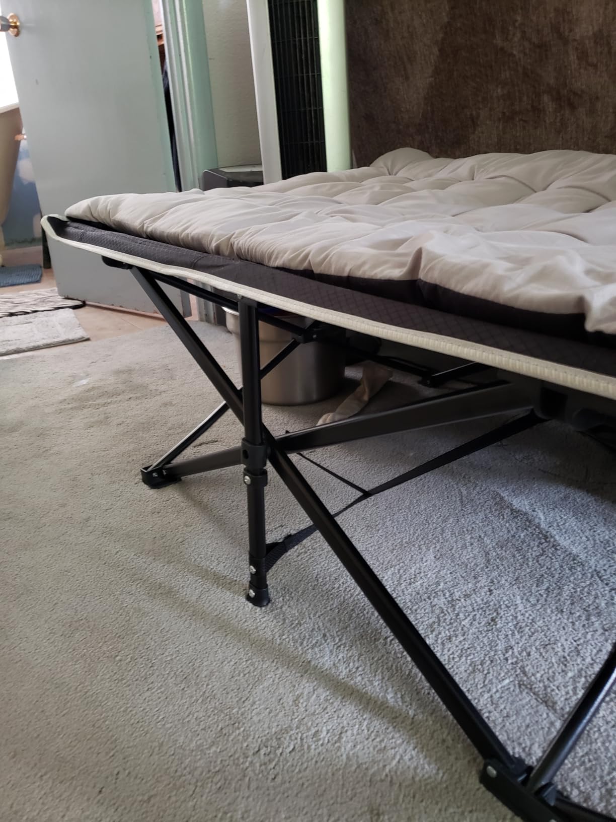 HABUTWAY Camping Cot with Mattress, 32