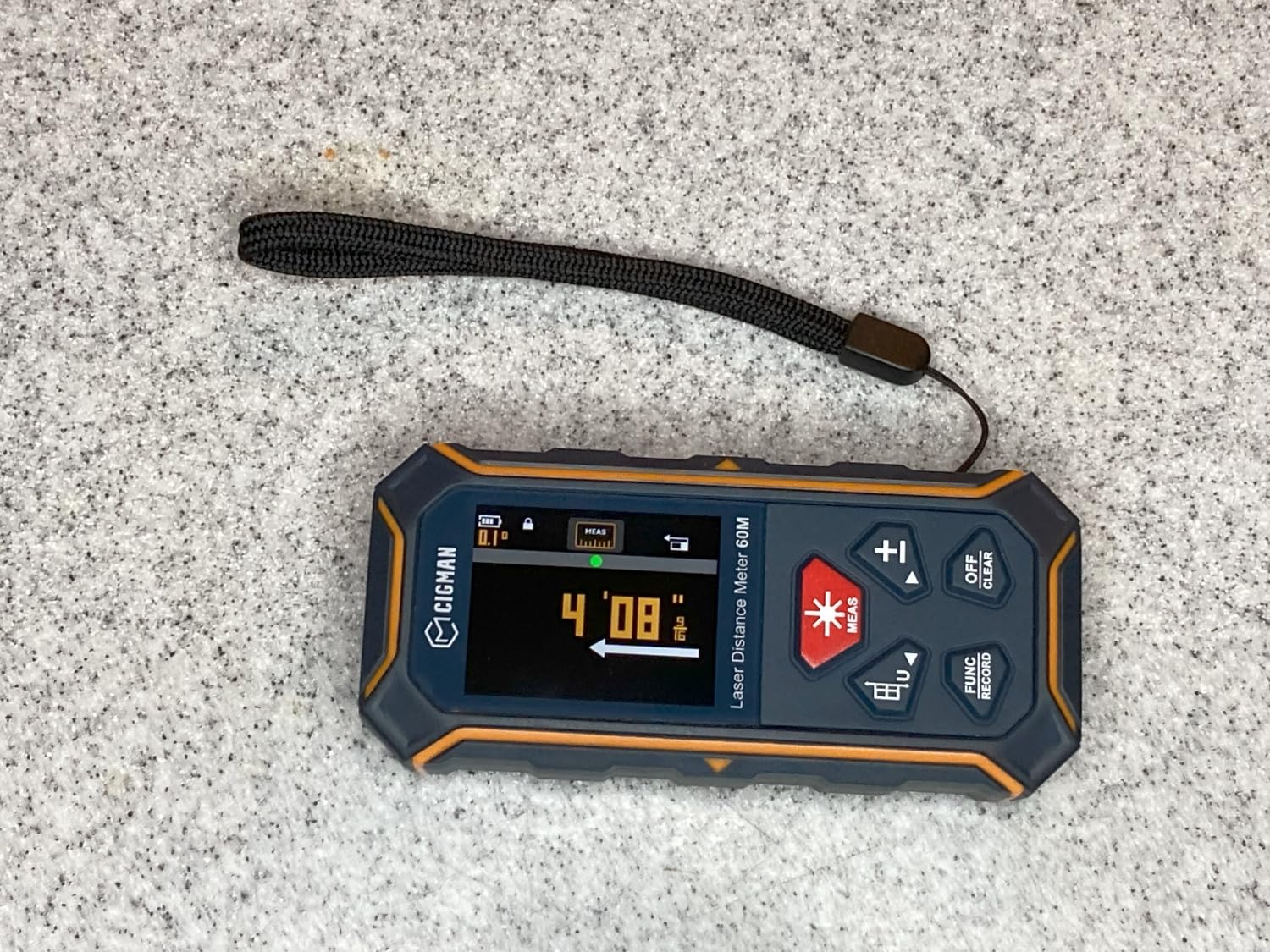 CIGMAN Dual Laser Measuring Tool, 393Ft Laser Measure for Home Improvement customer photo 1