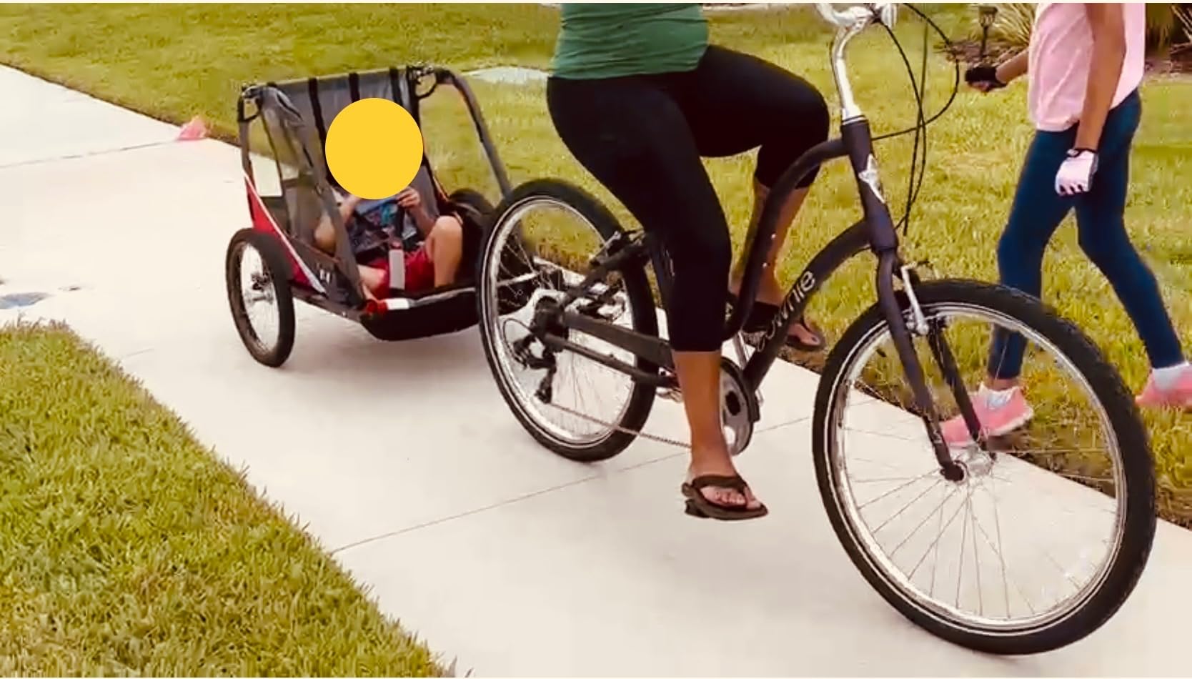 Allen Sports Deluxe Steel Child Trailer customer photo 2