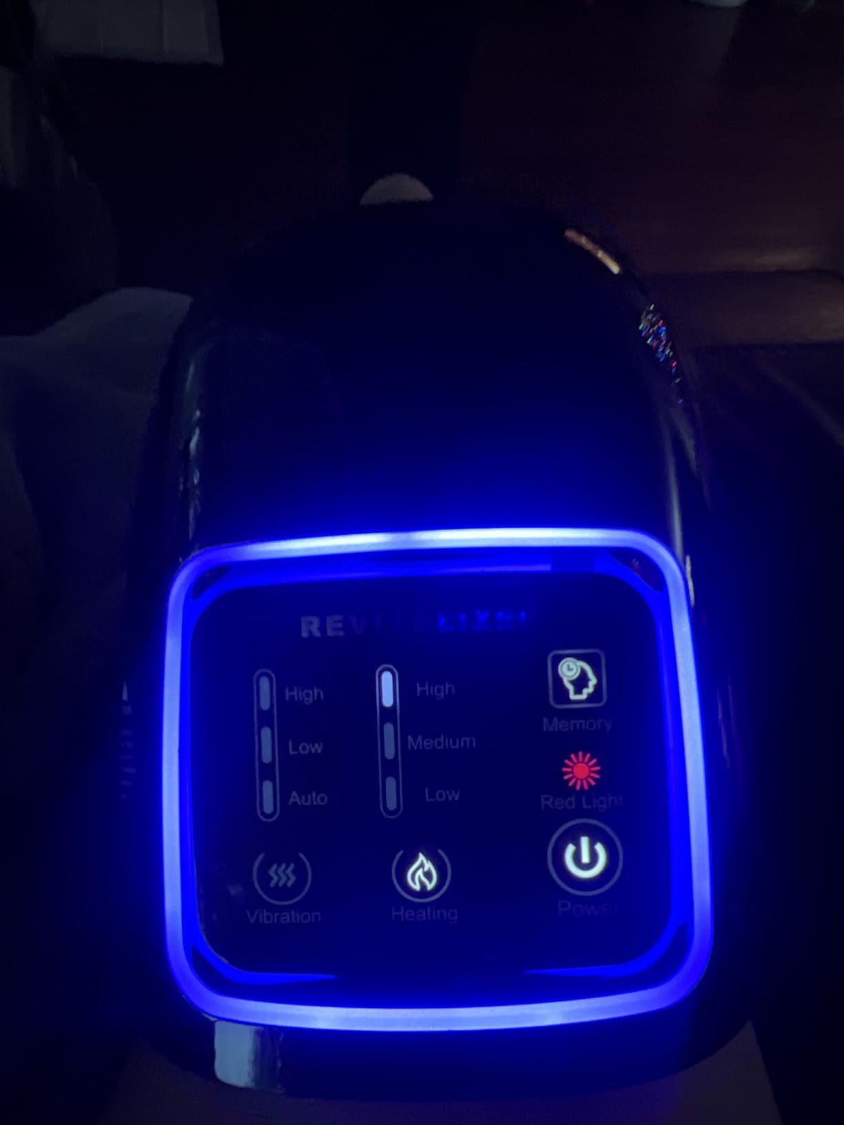 FORTHiQ Knee Massager Pro+ for Pain Relief with Heat and Dual Red Light Therapy, Adjustable Straps, Memory Function, Relax Tight Muscles, Ideal Gift for Men & Women, FSA-HSA Eligible customer photo 1