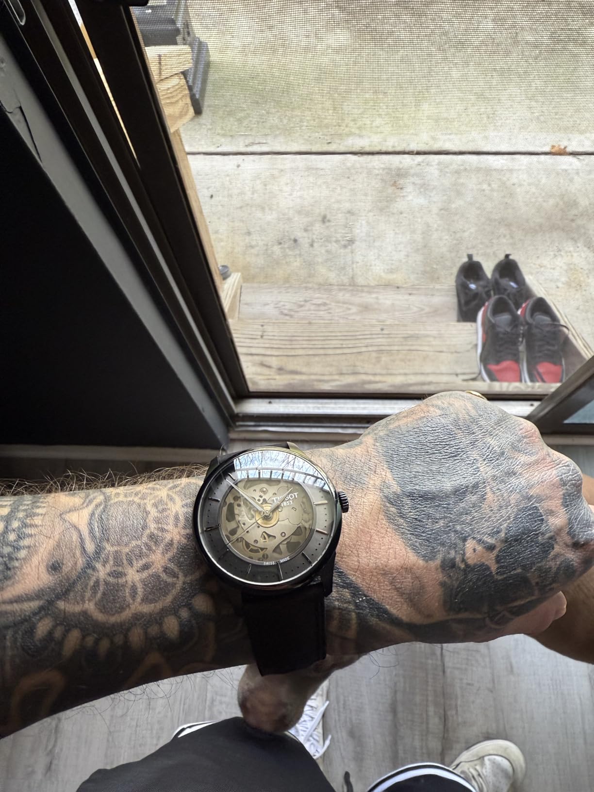 Chemin Des Tourelles Skeleton Watch customer photo 2