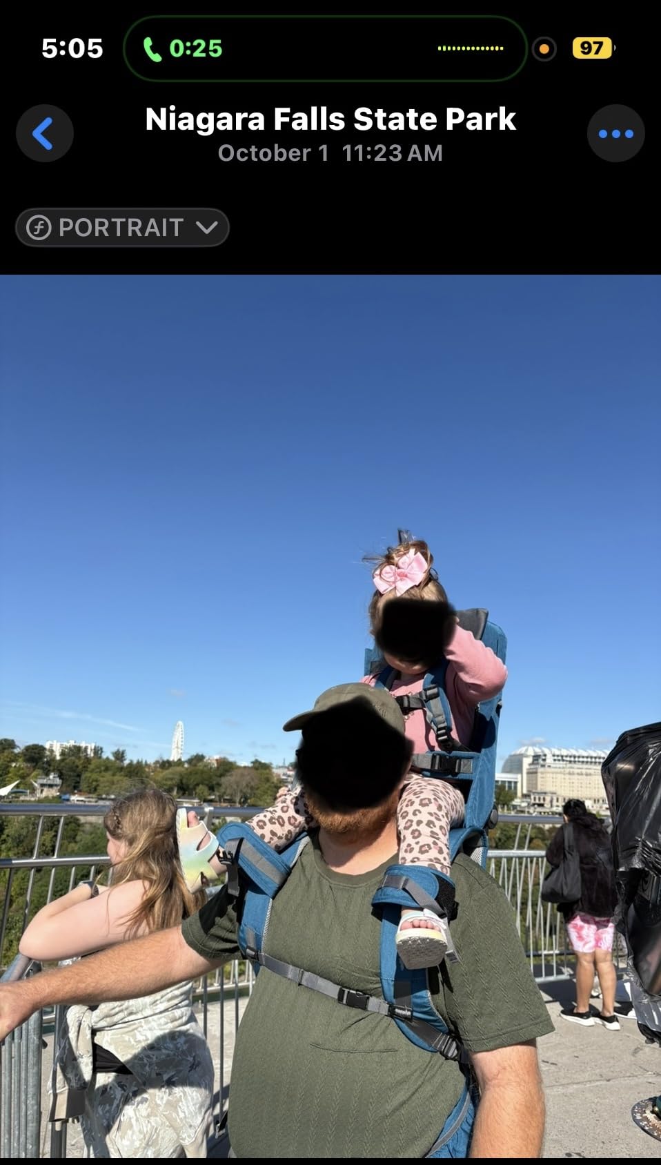 WIPHA Toddler Hiking Backpack Carrier, Lightweight Child Carrier Sunshade customer photo 1