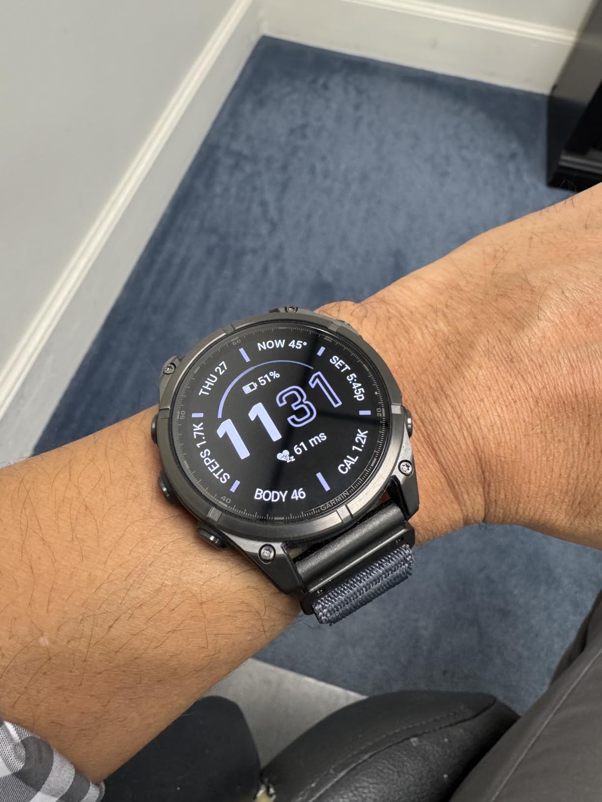 Garmin fēnix 8, Sapphire, 51mm, DLC Titanium, Black/Pebble Gray | Larger-Sized Premium Multisport Smartwatch, AMOLED Display, GPS customer photo 2