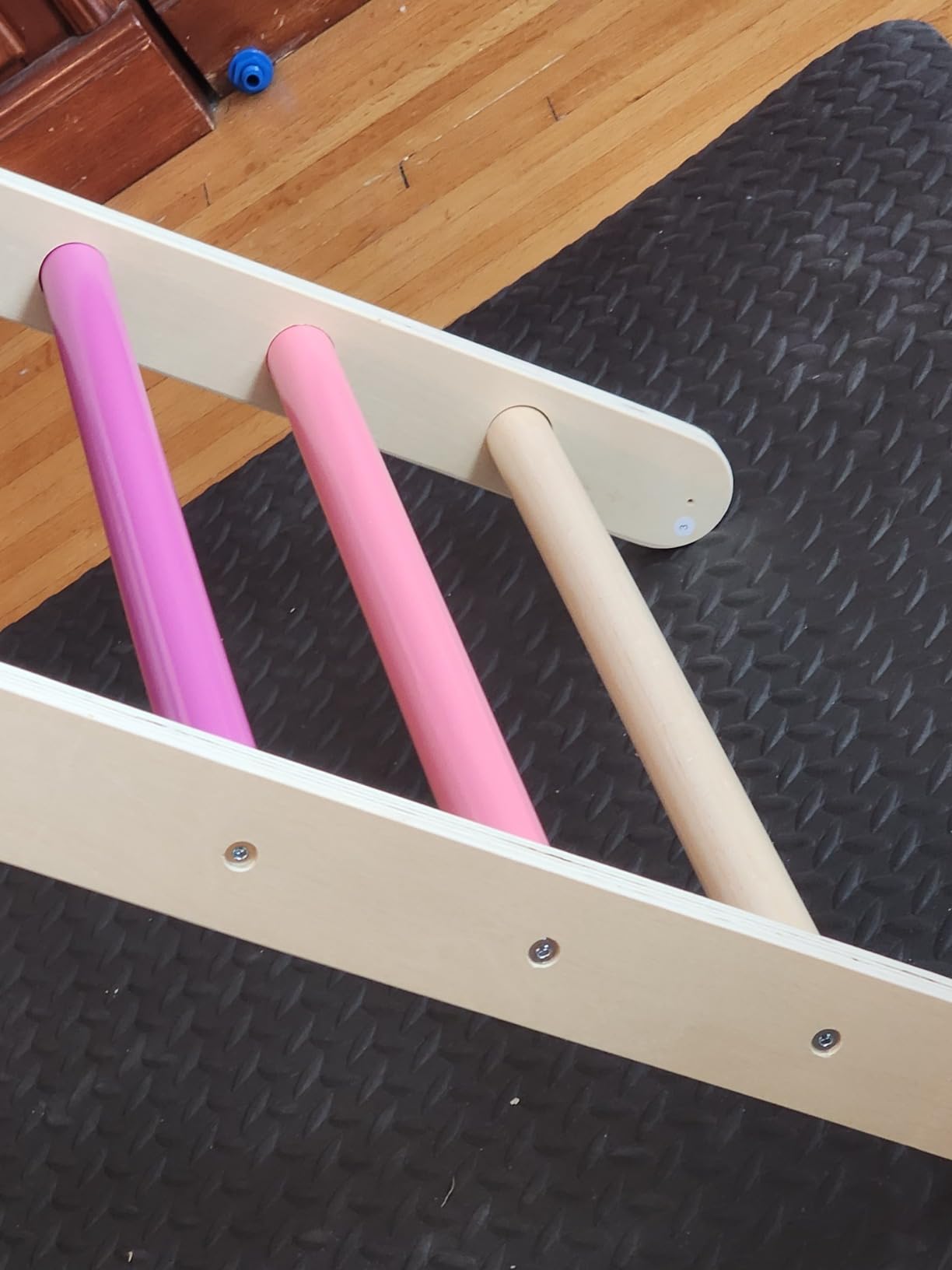Tiny Land Pikler Triangle Set, 7-in-1 Foldable Climbing Toys Set for Kids - Baby Indoor Playground Jungle Gym, Wooden Montessori Climbing Set for Toddler, Ideal Gift for Kids (Natural) customer photo 1