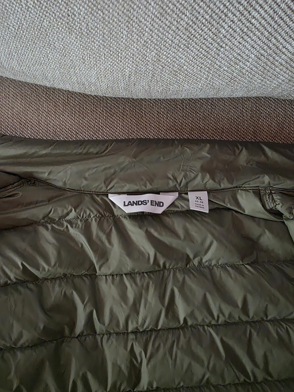 Lands' End Men's Wanderweight Ultralight Packable Down Jacket customer photo 1