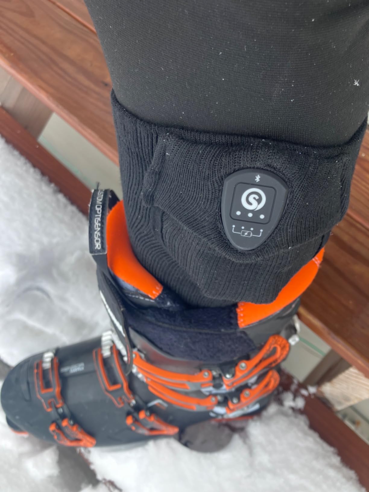 SAVIOR HEAT Heated Socks for Men Women with APP Control Battery Rechargeable Electric Heating Skiing Socks Washable Foot Warmer for Winter Hunting Skiing Fishing Hiking customer photo 2