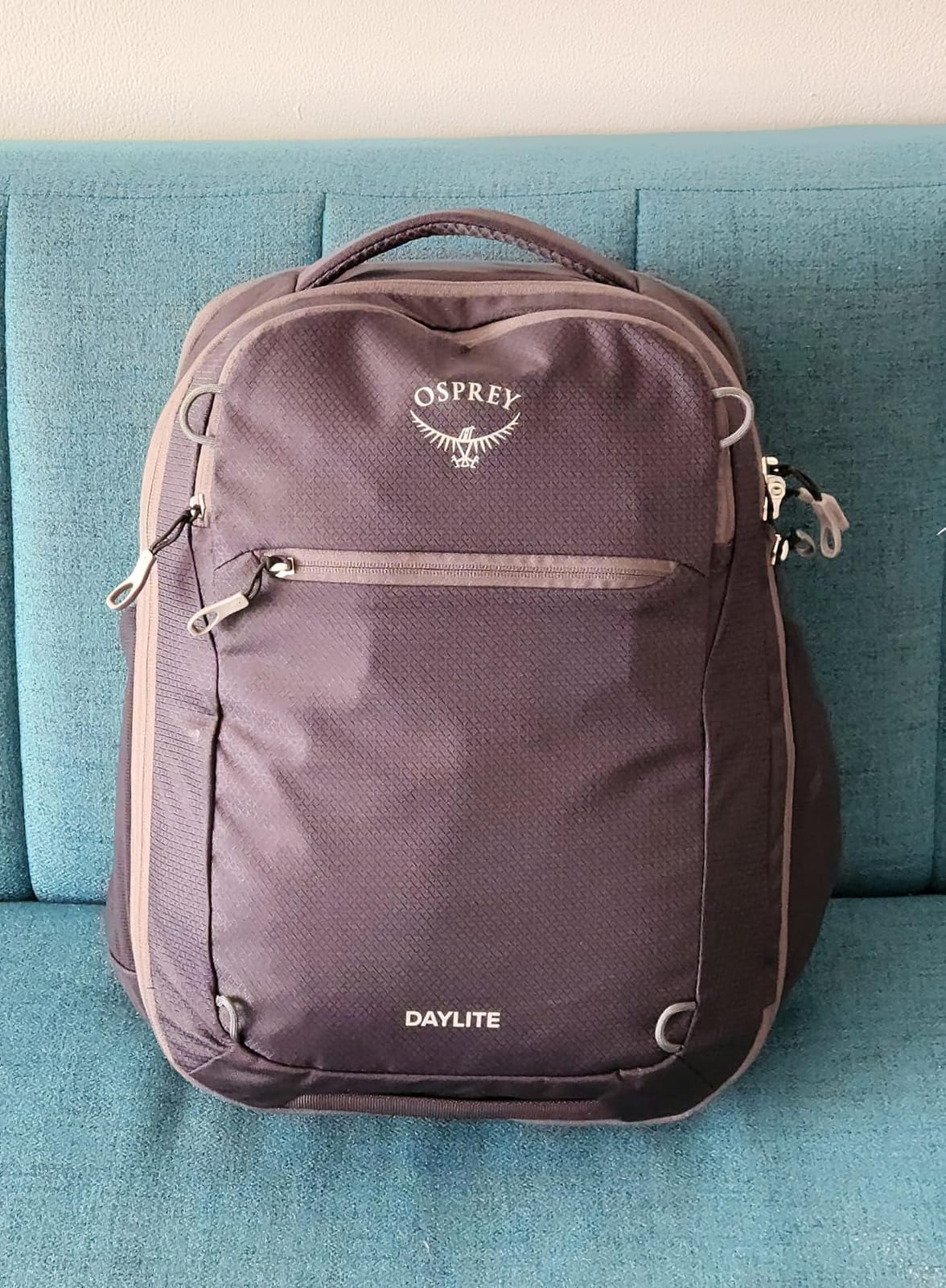 Osprey Daylite Expandable 26+6 Travel Pack, Blue OS | travel backpack, carry on bag, laptop sleeve, personal item customer photo 1