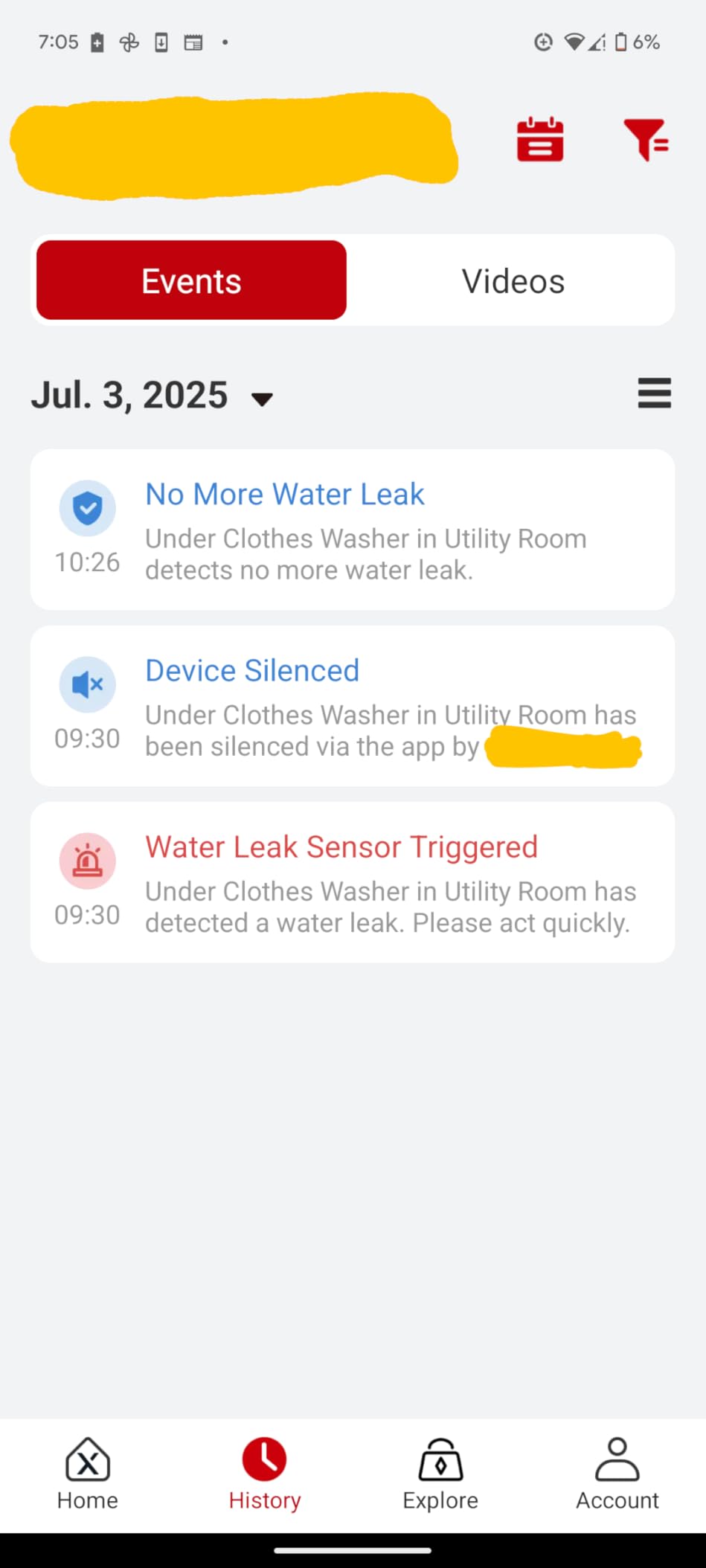 X-Sense Ultra-Slim Wi-Fi Water Leak Detector, 4 Sensors + Base, SWS0A41 customer photo 2