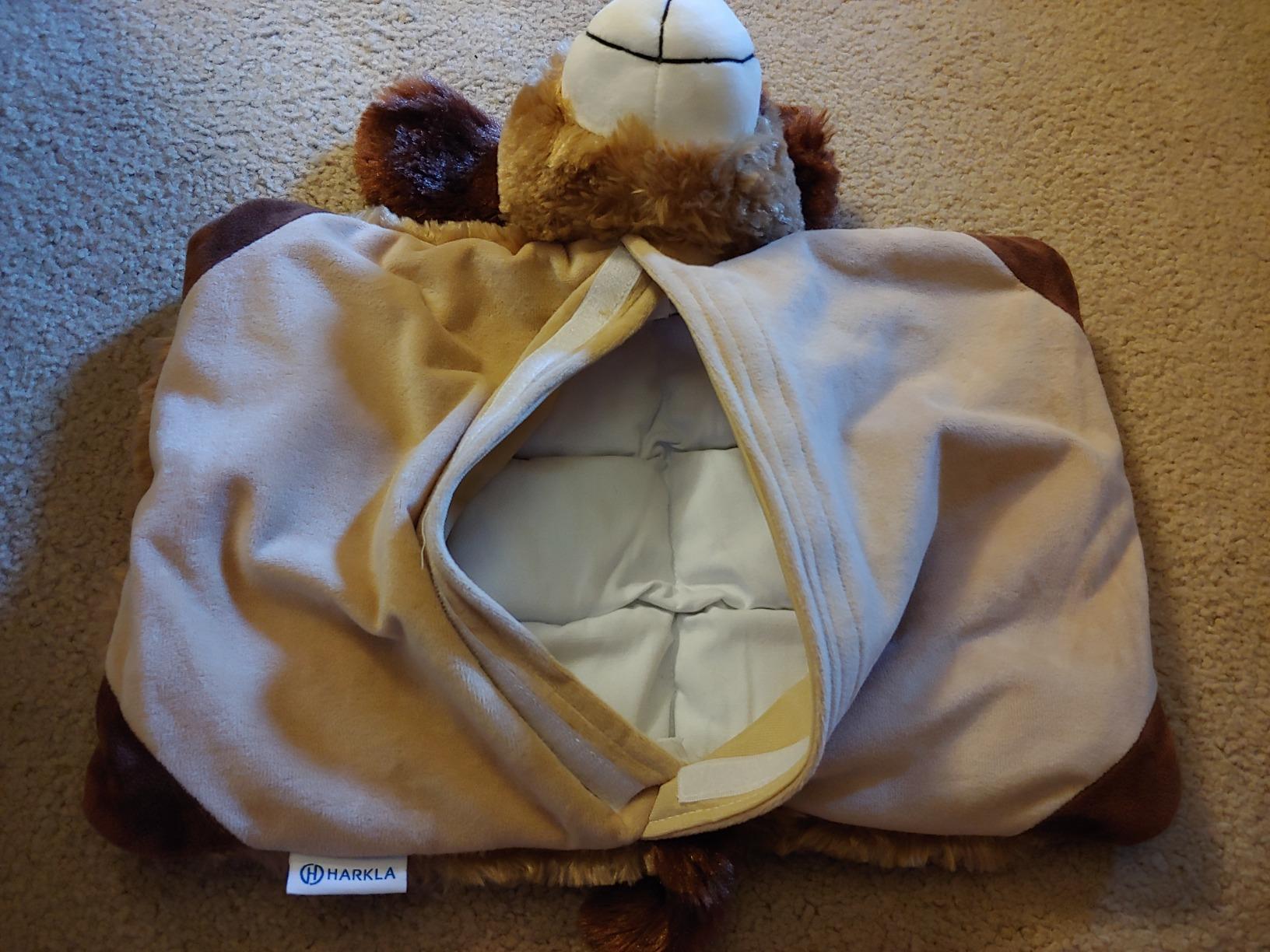 Harkla Weighted Lap Pad for Kids, Deep Blue, 5lb customer photo 1