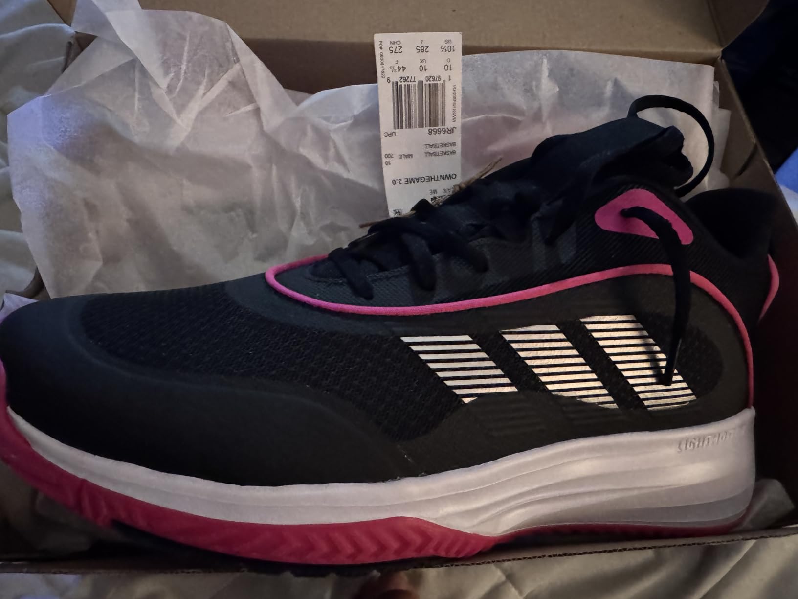 adidas Men’s Own The Game 3.0 Basketball Shoe customer photo 1