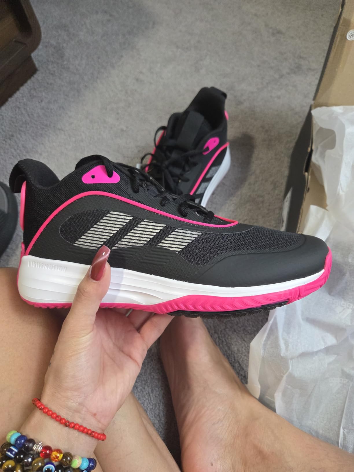 adidas Men’s Own The Game 3.0 Basketball Shoe customer photo 2
