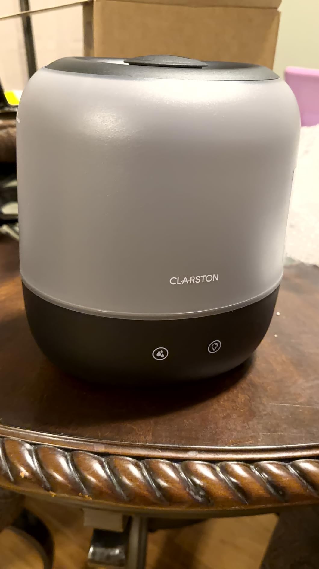 Clarston Humidifiers for Bedroom, 2L Cool Mist Humidifier, 24dB Quiet Sleep customer photo 2