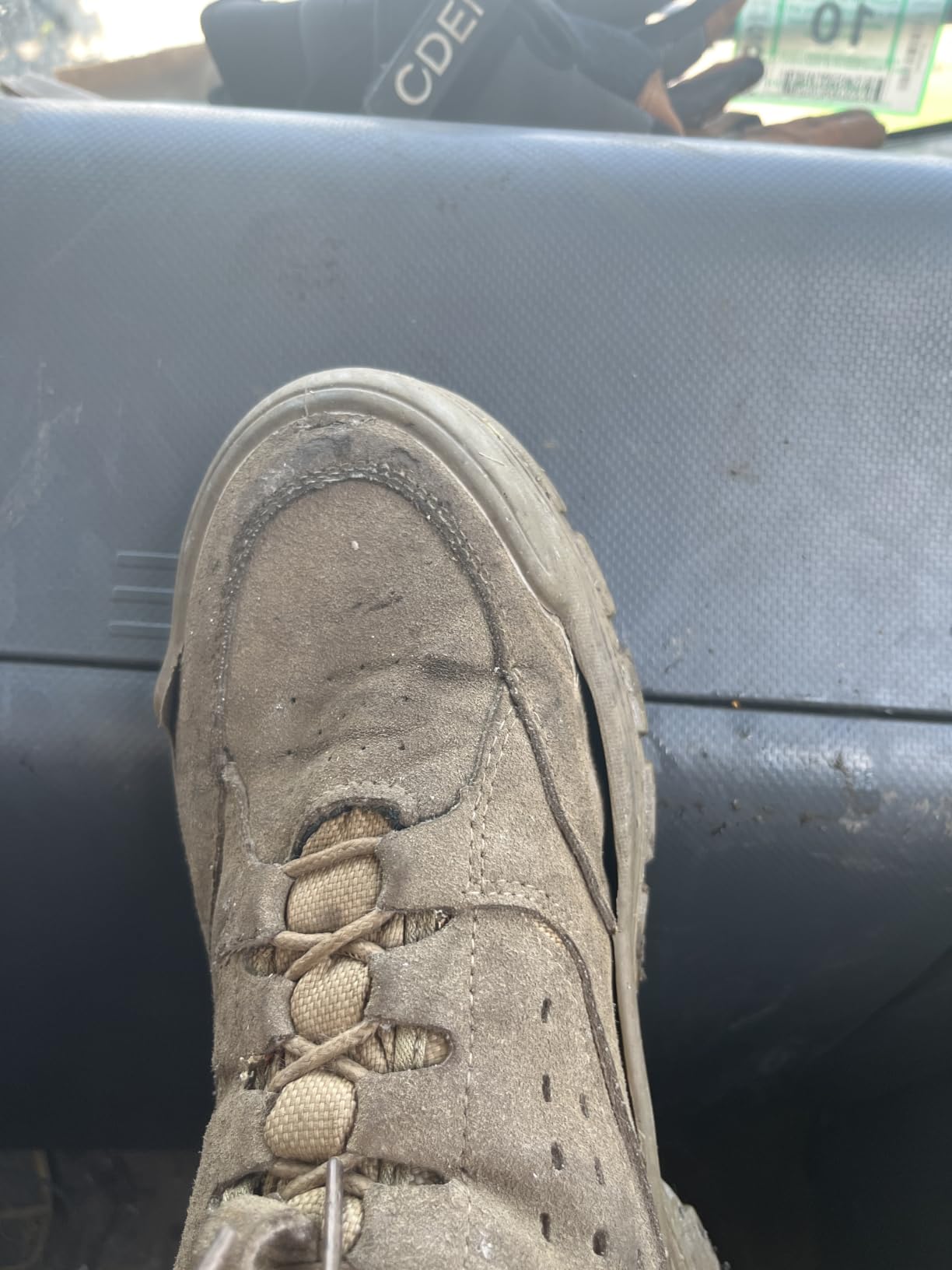 Furuian Steel Toe Boots for Men Women Lightweight Work Boots Pioneer Series customer photo 2