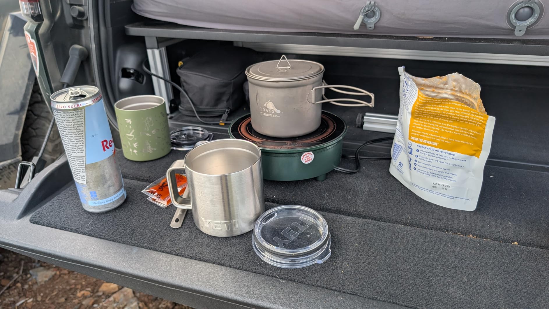 Life Finds Sleeping Platform Storage System Designed for Rivian R1S Vehicles, Folding Platform with Underneath Storage, Black, LF-R1SP customer photo 2