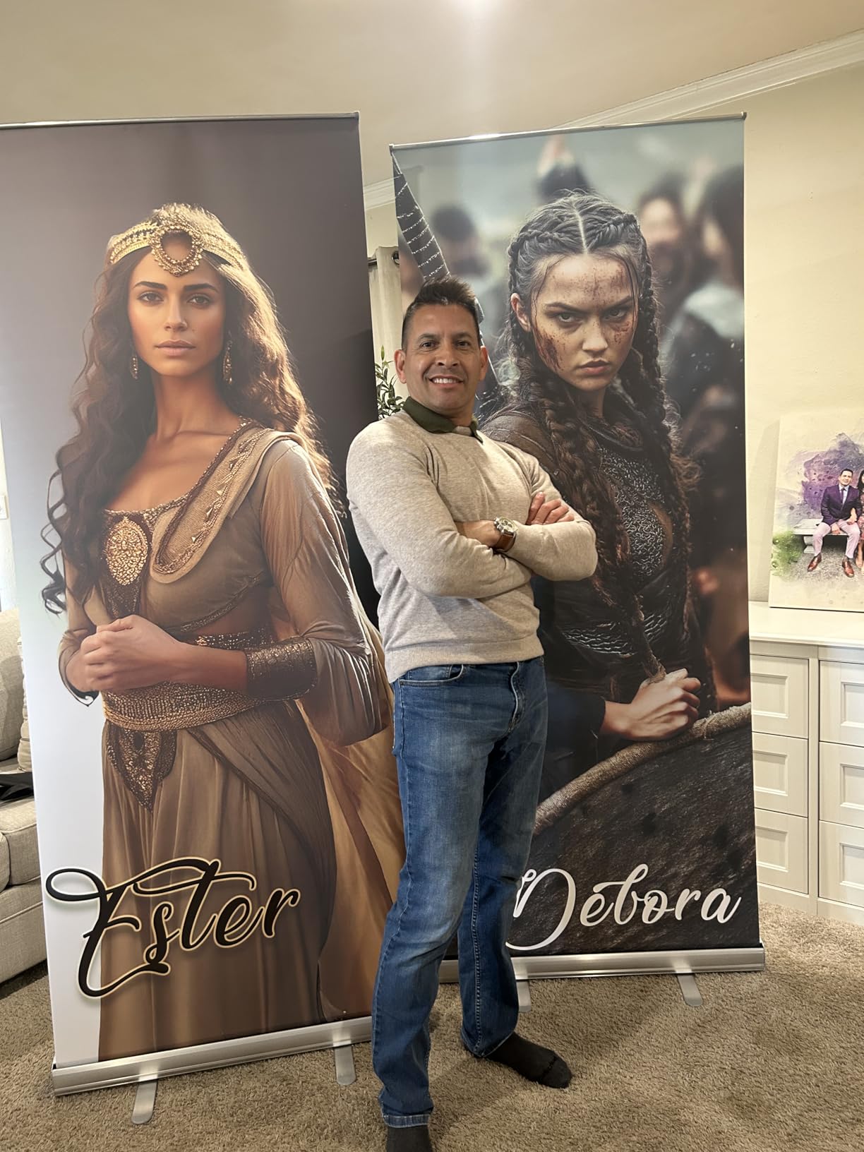 Personalized Custom Aluminum Retractable Banner 23.6''x63