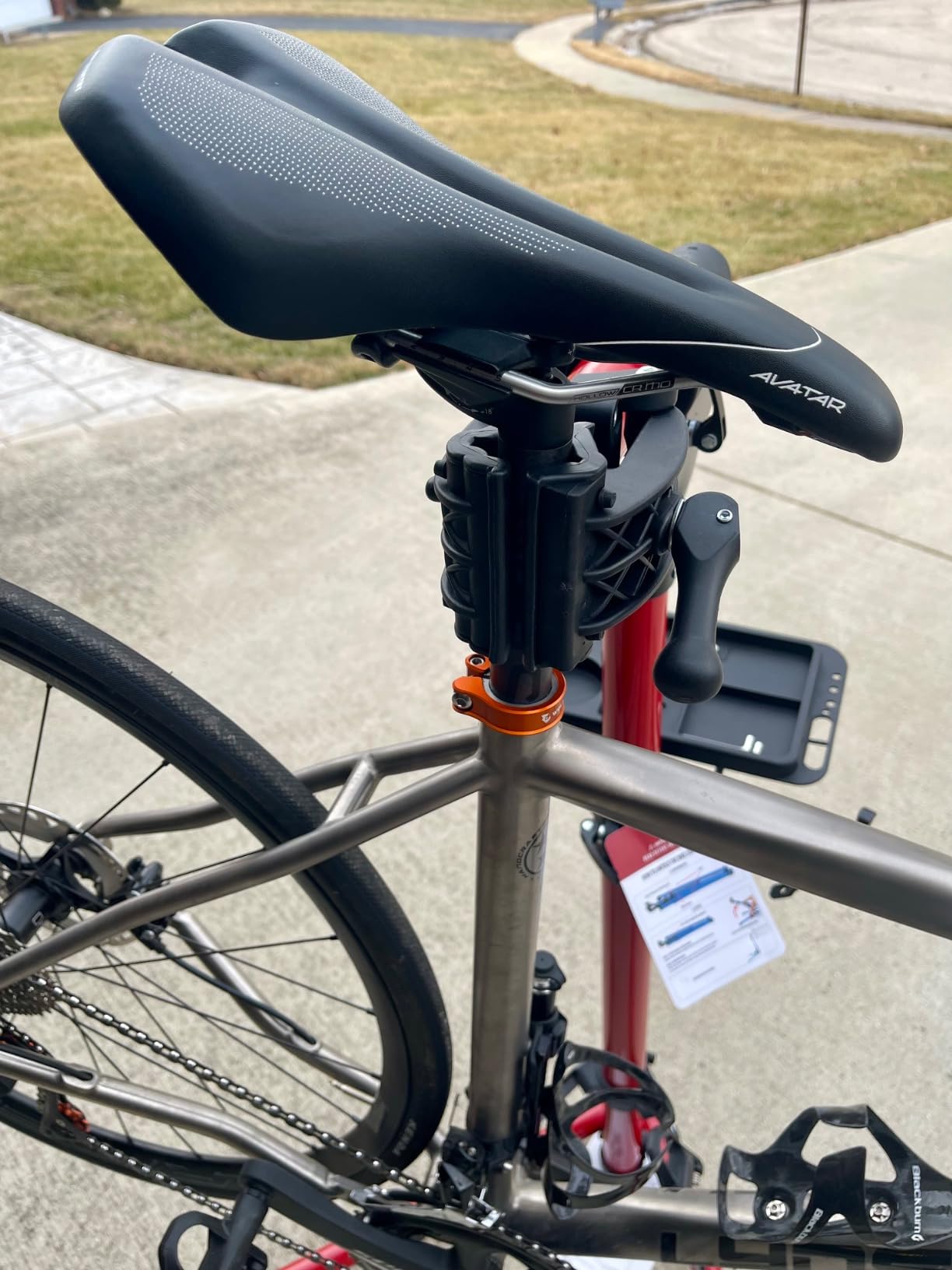 Heavy Duty E Bike Repair Stand 110lbs, Bicycle Workstand Maintenance customer photo 1