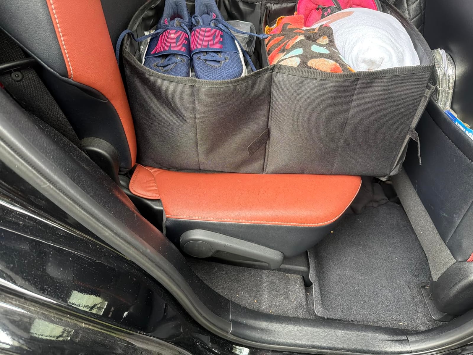 HOTOR Trunk Organizer - Foldable Car Organizer for SUVs & Sedans Storage customer photo 1