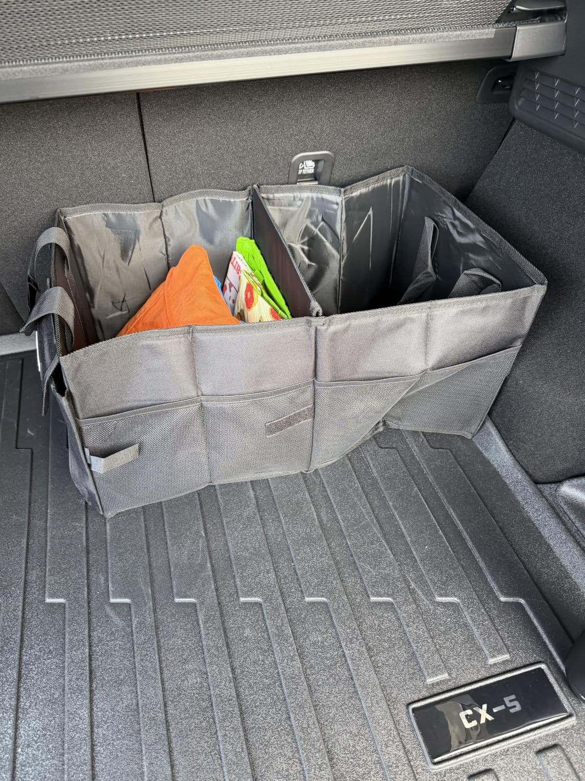 HOTOR Trunk Organizer - Foldable Car Organizer for SUVs & Sedans Storage customer photo 2