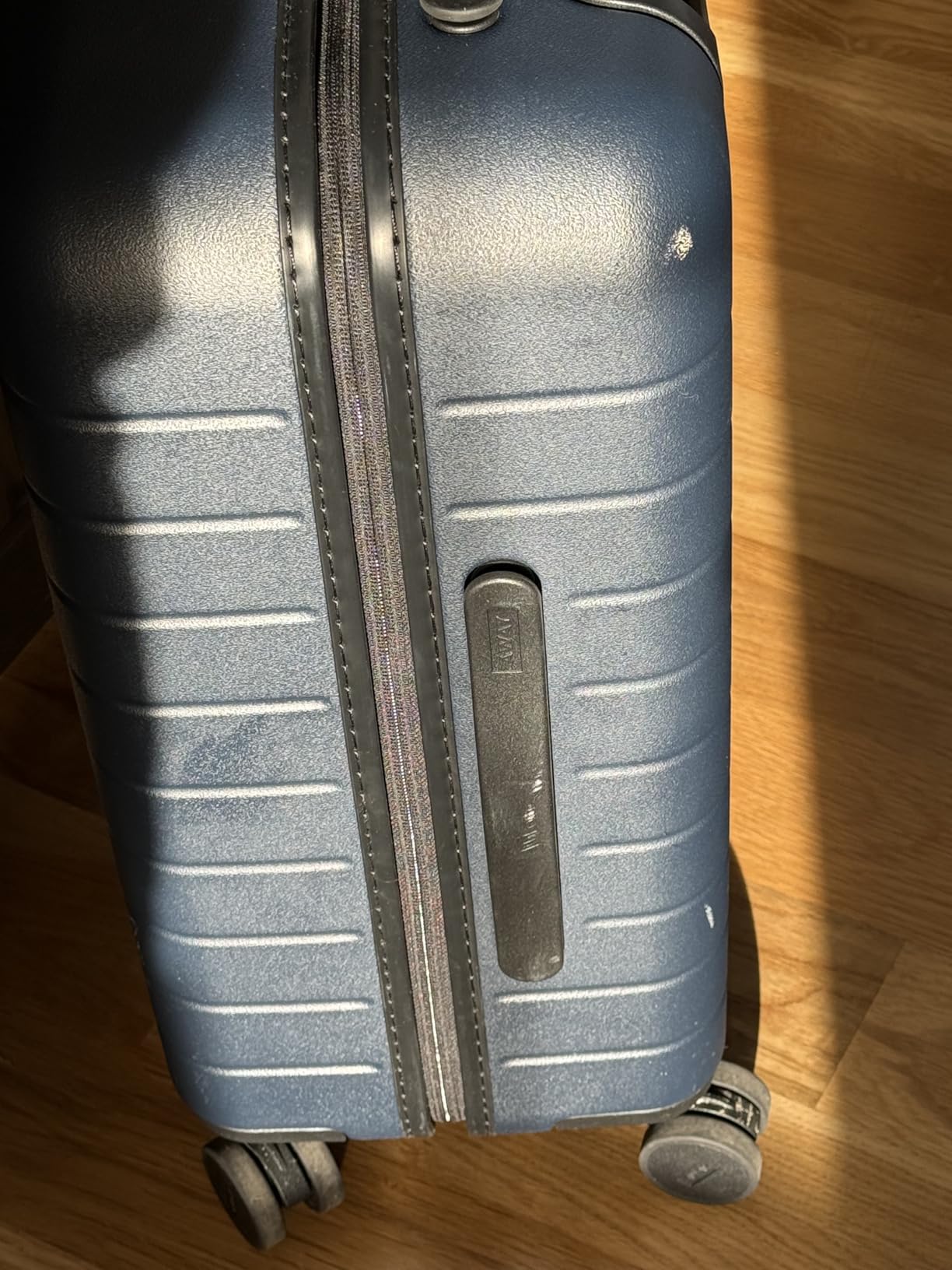 Away The Carry-On Luggage, 22-inch Lightweight Hardside Spinner Suitcase | Durable & Lightweight, Premium 360 degree Spinner Wheels, Interior Compression System, TSA-Approved Lock, Sea Green customer photo 2