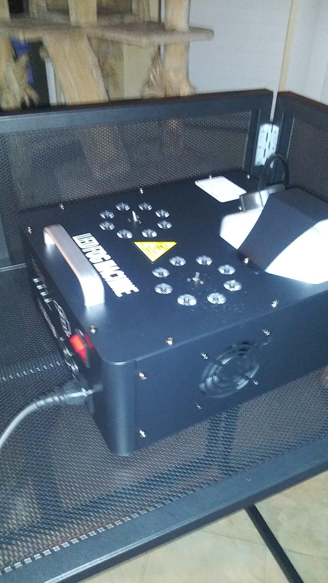 2000W Professional Fog Machine Dual Nozzle with 16 RGB LED, DMX Control Adjustable Smoke Direction, 2.5L Tank LCD Display 30000CFM for Halloween Christmas Stage DJ Party Club Events customer photo 2