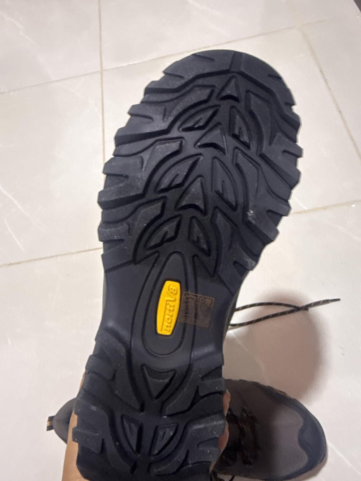 NORTIV 8 Waterproof Steel Toe Work Boots for Men | ASTM Safety Construction Boots Slip-resistant Outsole Comfortable & lightweight design All-day Wear ARMADILLO-STL customer photo 1