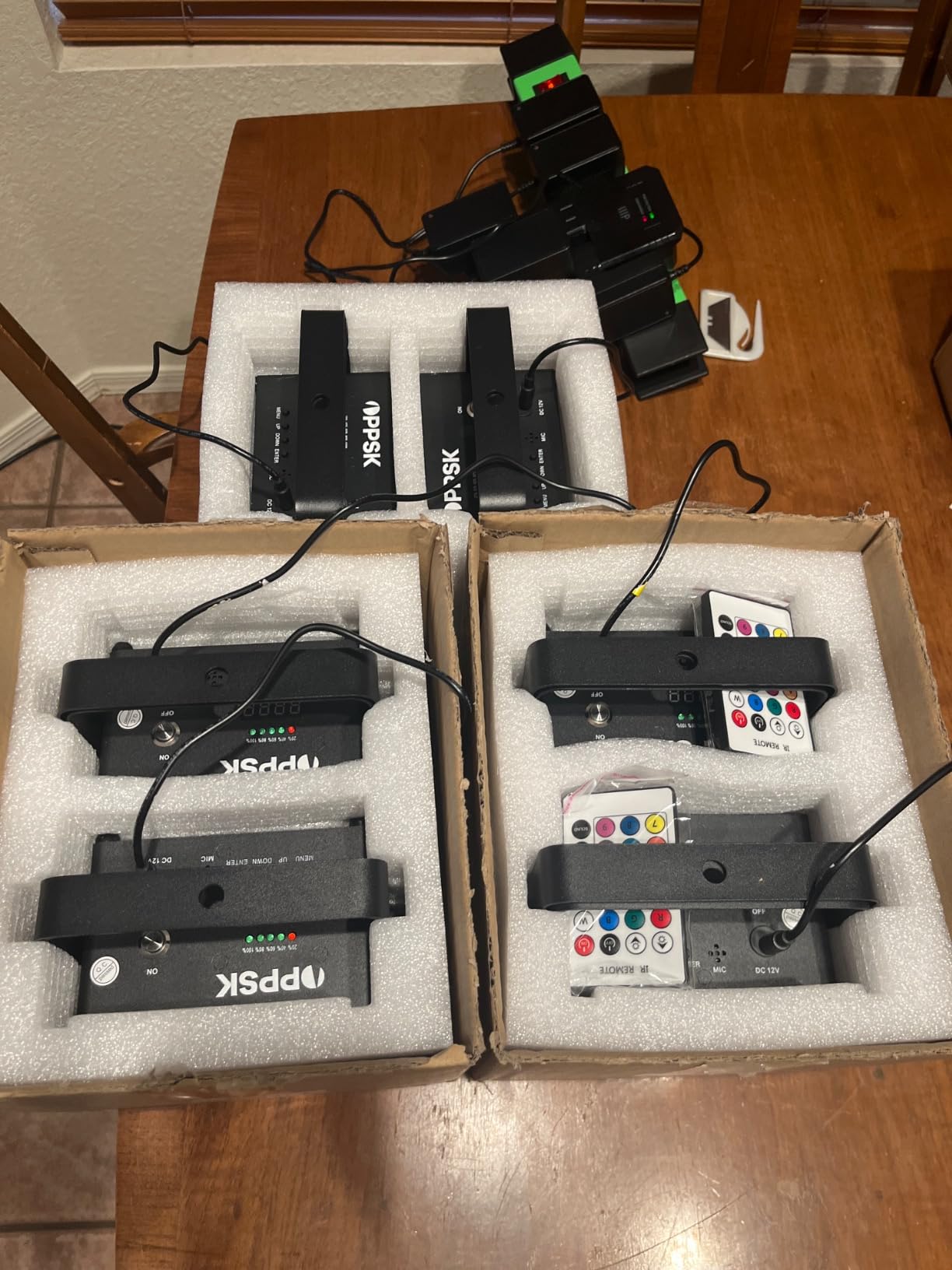 2-Pack RGBWA+UV Rechargeable Uplights for Stage Events | 20H Single-Color 6H Charging, Remote & DMX512 Control, Sound-Activated, Battery Par lights for Party, DJ, Wedding, Church customer photo 2