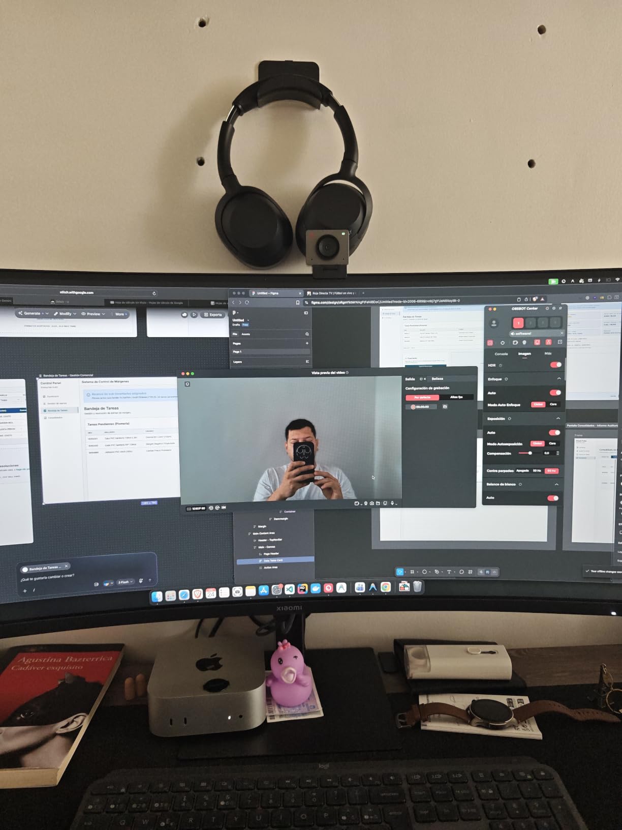 OBSBOT Meet SE 1080P 100FPS Webcam for PC, AI Framing Streaming Camera with Gesture Control customer photo 2