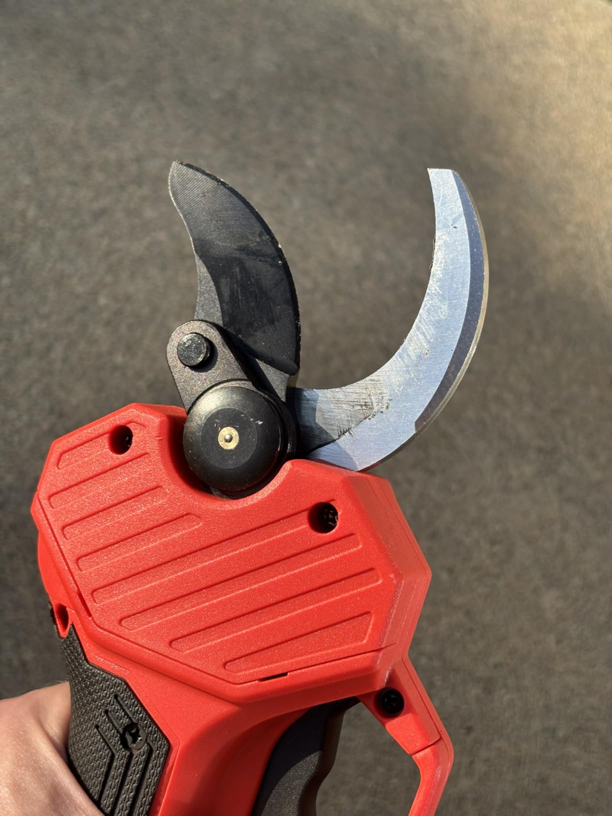 Electric Pruning Shears -1000W Brushless Motor Cutting 2 inch Diameter Professional Gardening Electric Shears,Heavy Duty Branch Pruner,2 * 2000mAh Batteries,2*Sk7 Blades, Perfect for Tree Trimming customer photo 2