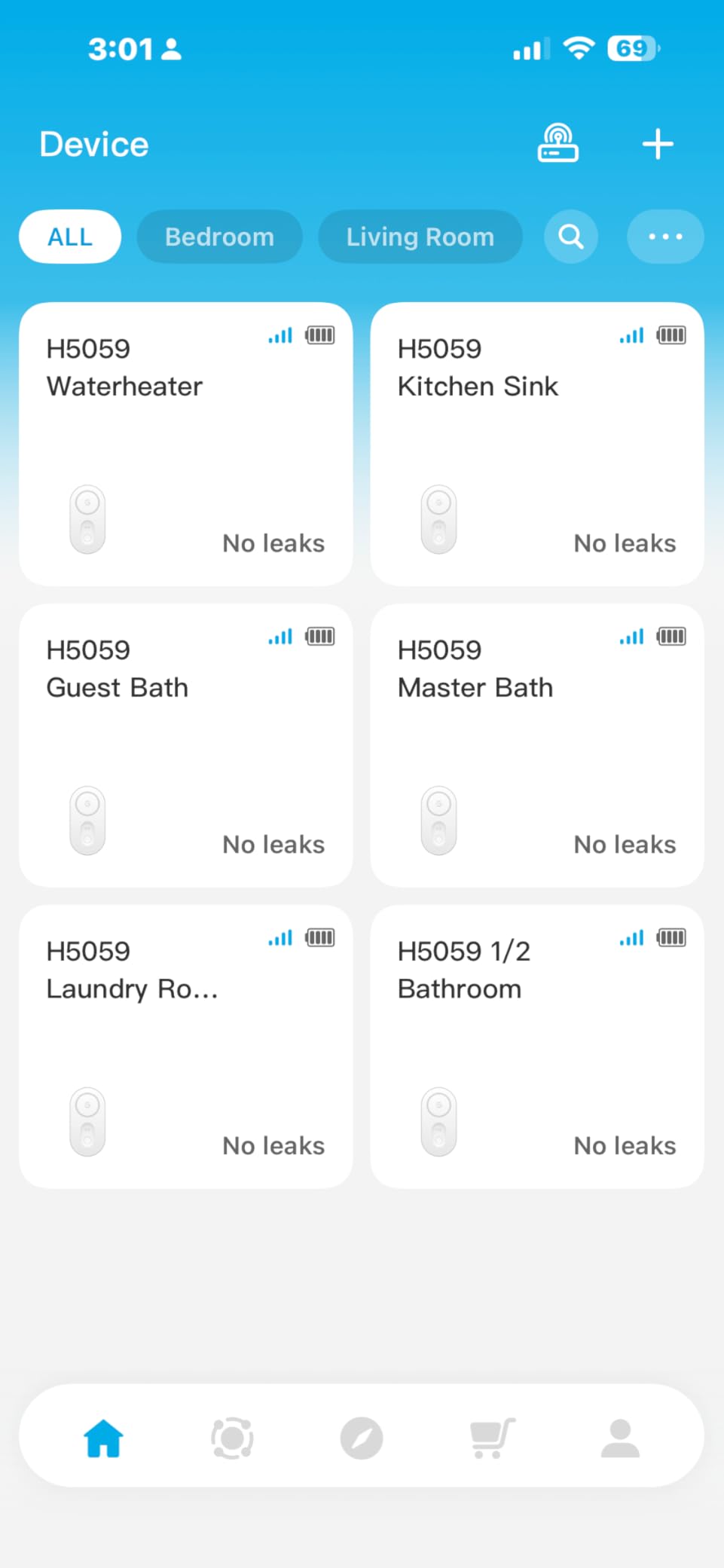 GoveeLife Upgraded Smart Water Leak Detector 1s with High Alarm, 3 Pack customer photo 1