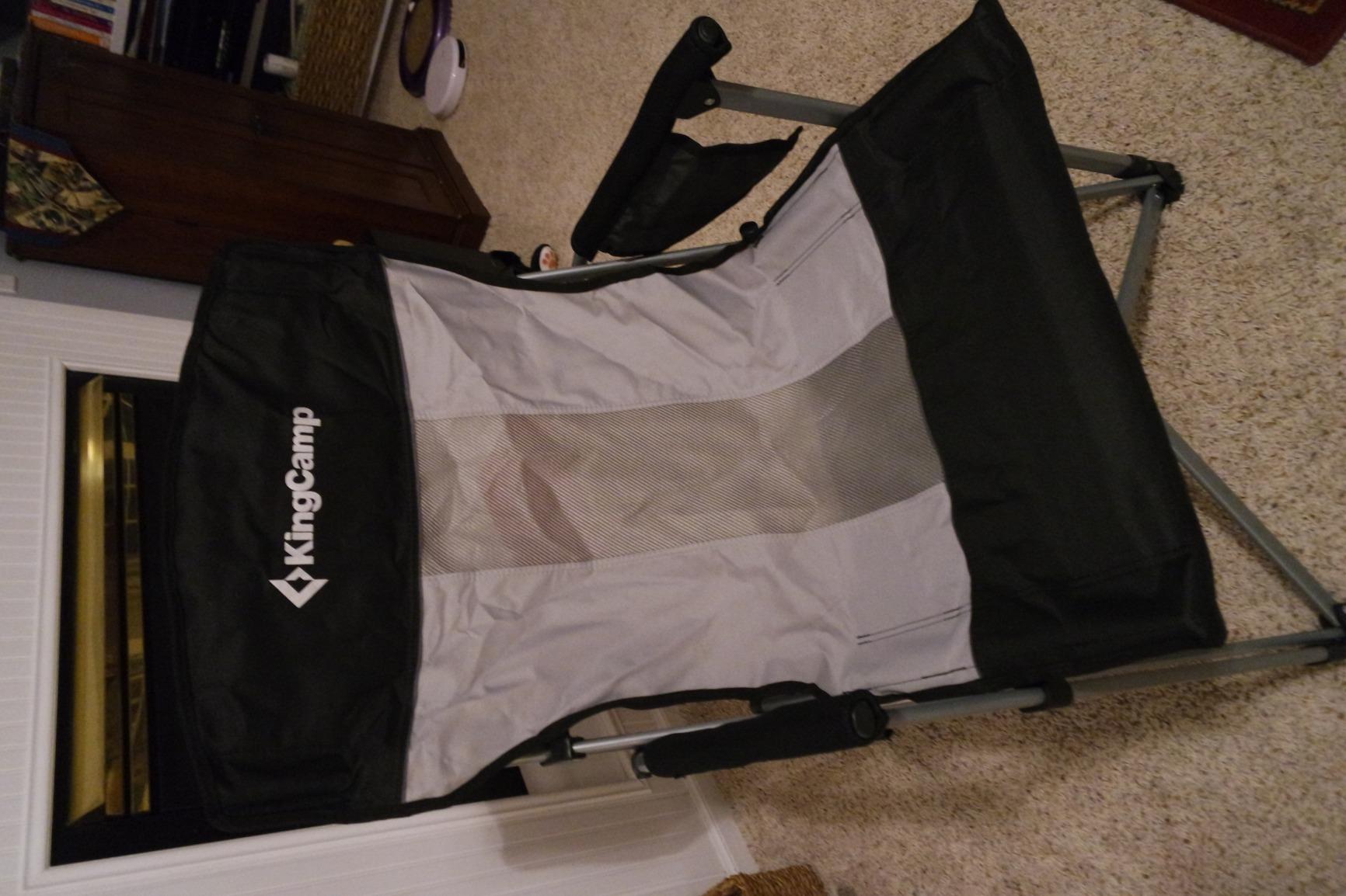 KingCamp Oversized XL Camping Chair, Heavy Duty 500lbs Folding Couch customer photo 2