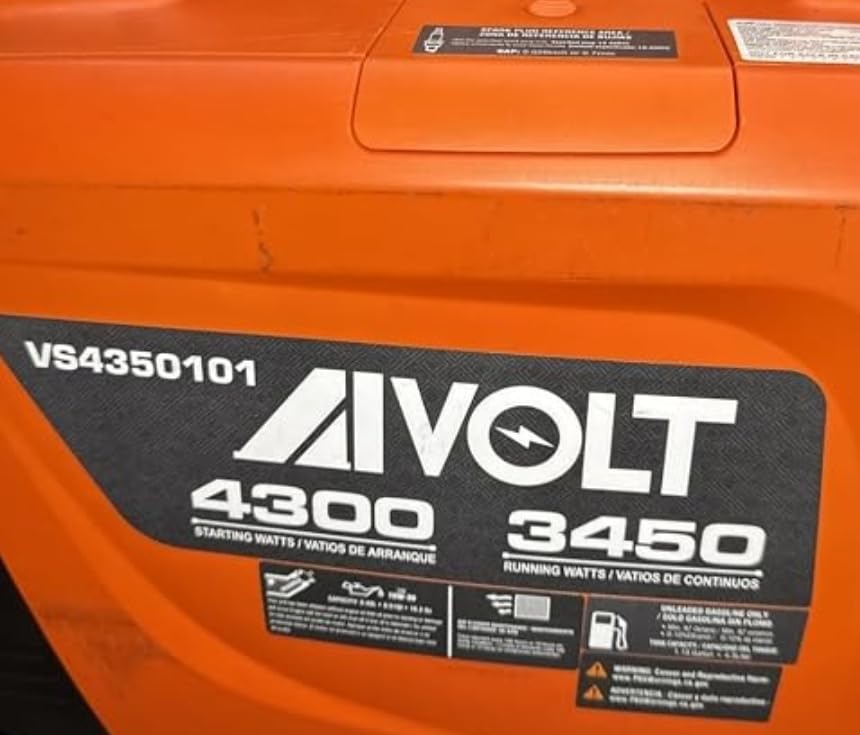 AIVOLT 4300W Dual Fuel Inverter Generator 53dB Quiet for RV Camp Home customer photo 1