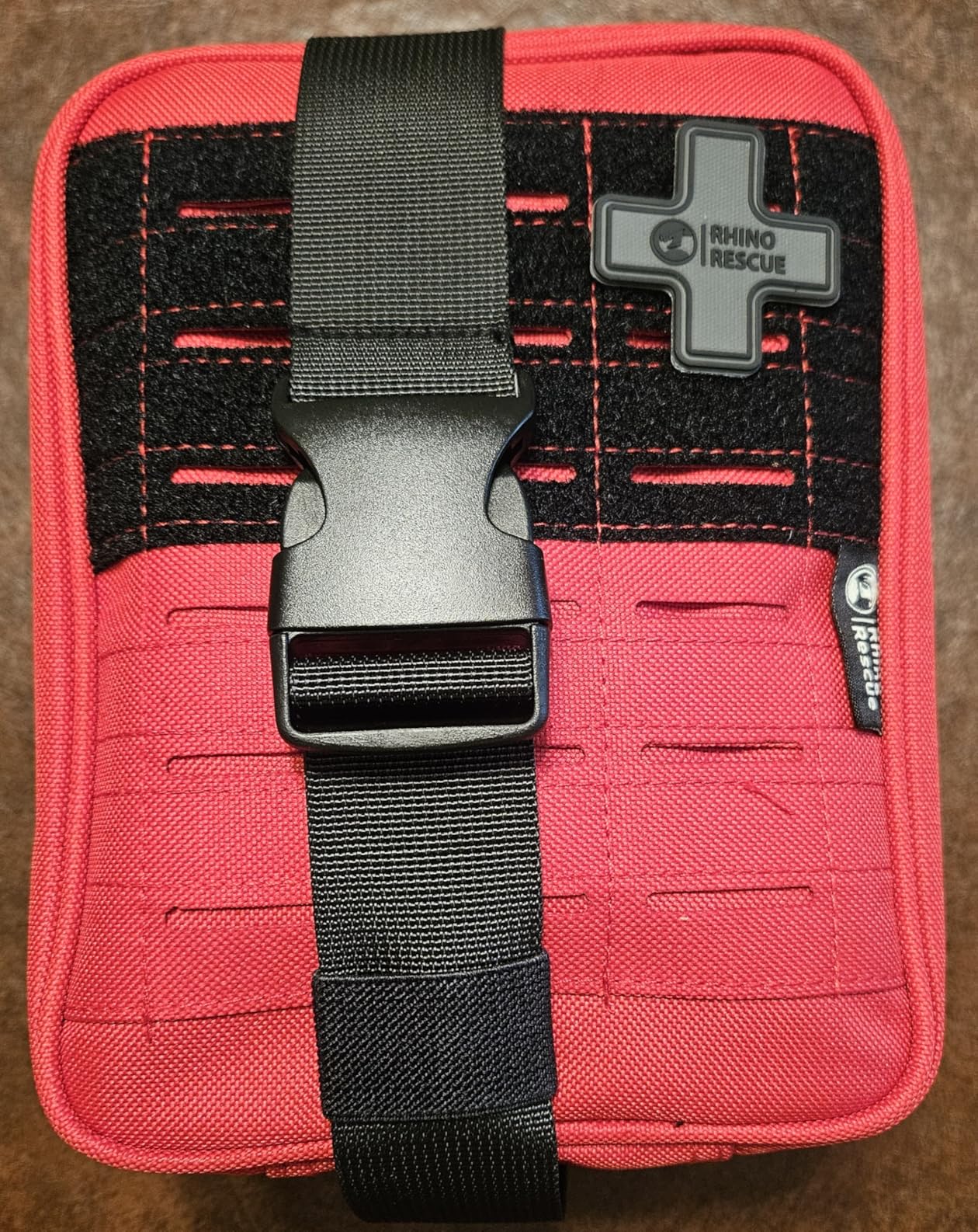 RHINO RESCUE IFAK Trauma Kit Standard with CAT Tourniquet Red customer photo 2