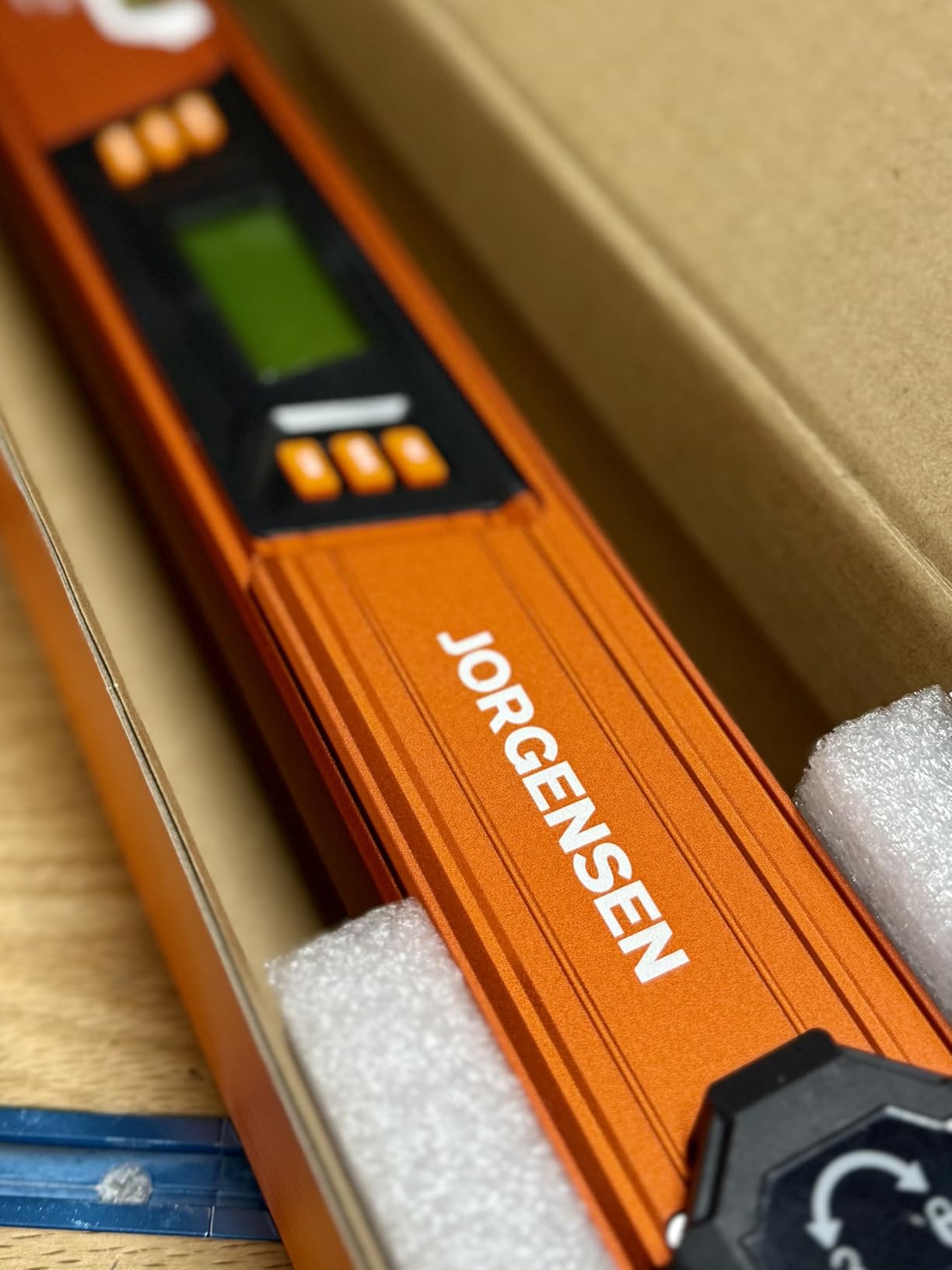 JORGENSEN Digital Angle Finder, Protractor Digital Level | Simple & Compound Miter Cuts; Portable Hanging Hook; Data Hold Function; 4 Measurement Units customer photo 2