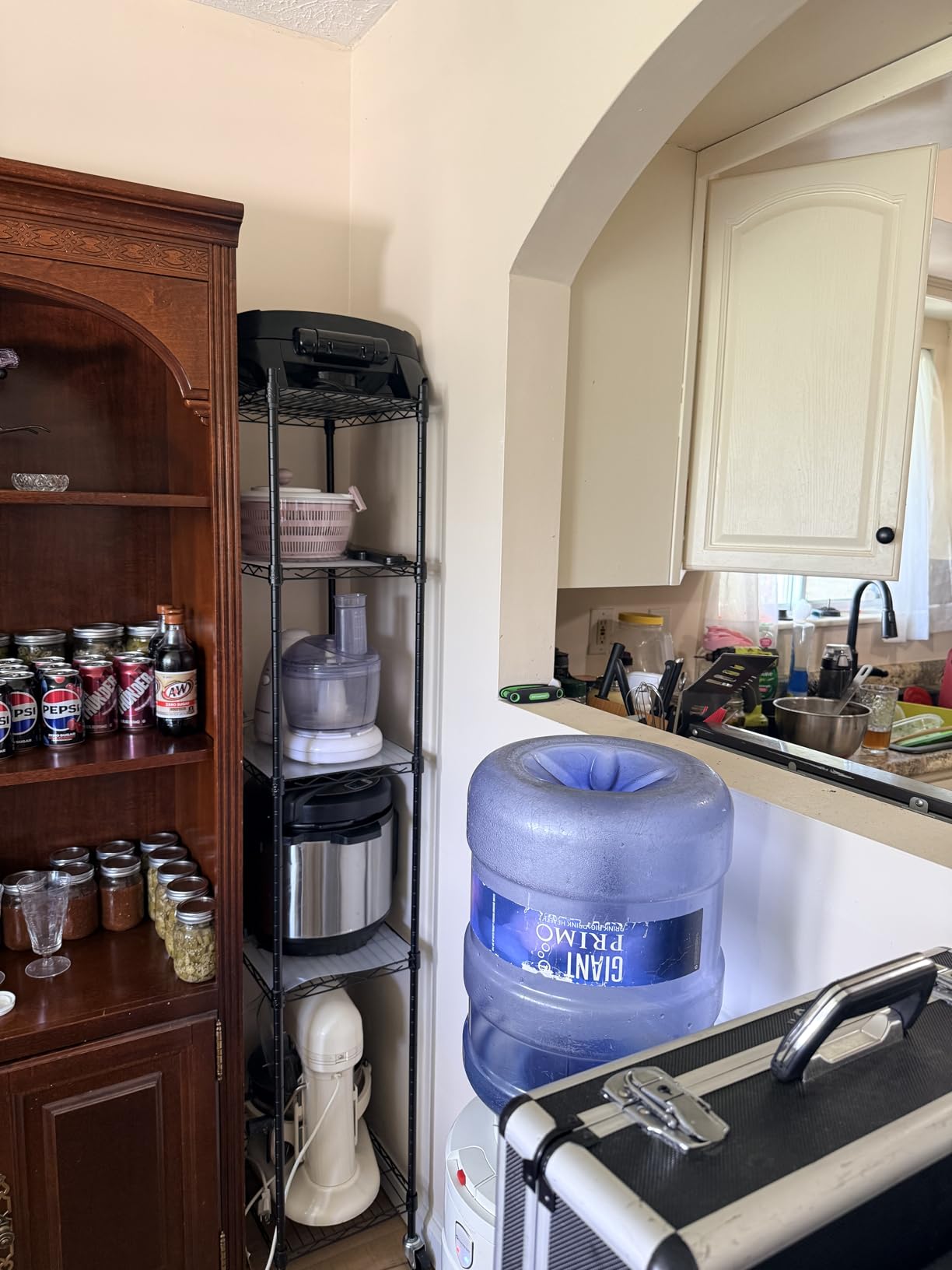 SINGAYE 6 Shelves Storage Shelf Wire Shelving Unit Metal Adjustable Wheels customer photo 1