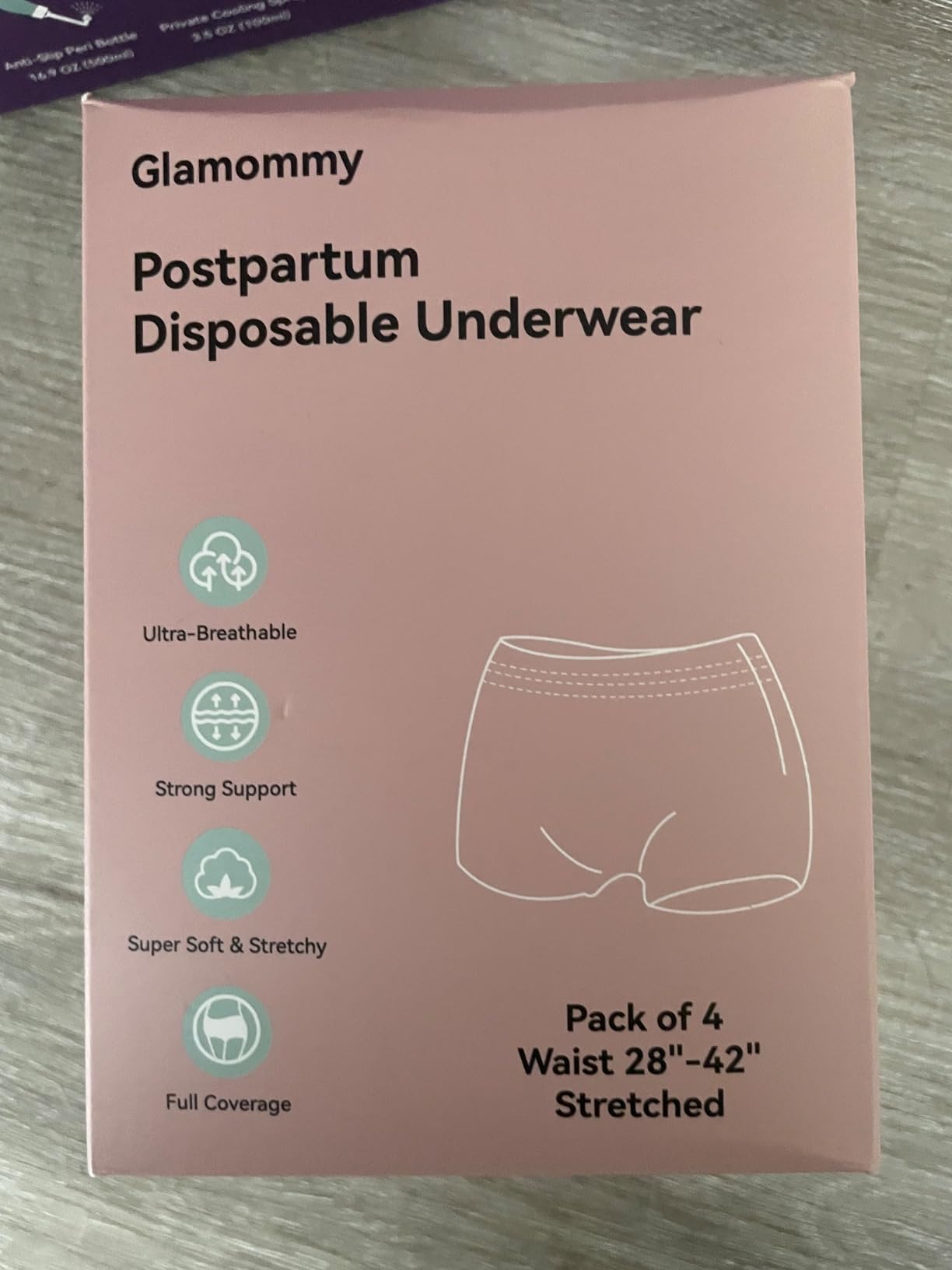 Glamommy Postpartum Recovery Essentials Kit, Labor & Delivery Care for Mom customer photo 2